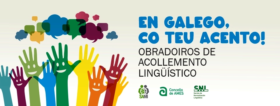 Obradoiro de acollemento lingüístico En galego, co teu acento! 2024
