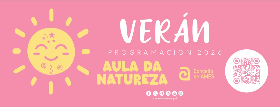 programación de verán da Aula da Natureza 2026