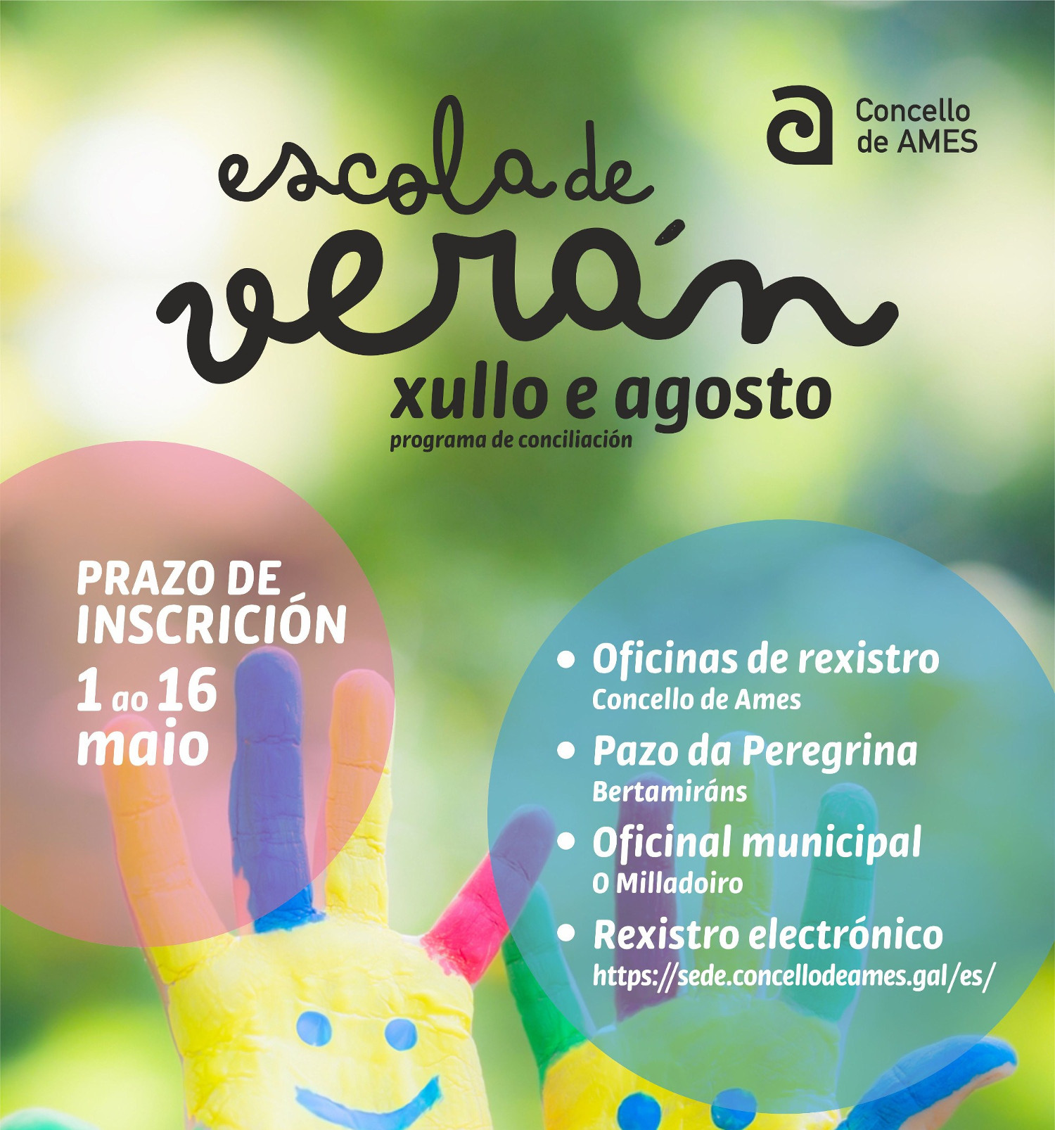 O prazo de inscrición na Escola de Verán 2019 estará aberto ata o 16 de maio O prazo de inscrición na Escola de Verán 2019 estará aberto ata o 16 de maio
