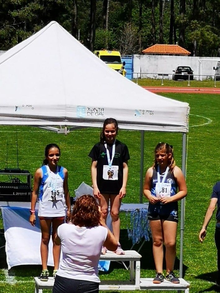 O club de atletismo Millaraio acada cinco medallas no campionato provincial Xogade O club de atletismo Millaraio acada cinco medallas no campionato provincial Xogade