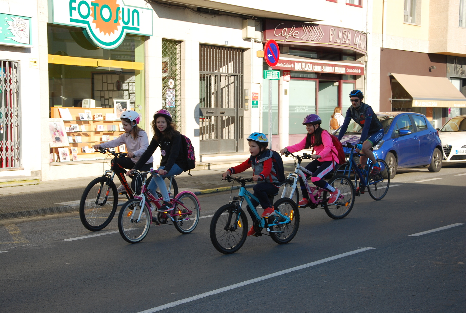 O alumnado do CEIP Agro do Muíño colle de novo as bicicletas para retomar a Semana da Bicicleta O alumnado do CEIP Agro do Muíño colle de novo as bicicletas para retomar a Semana da Bicicleta