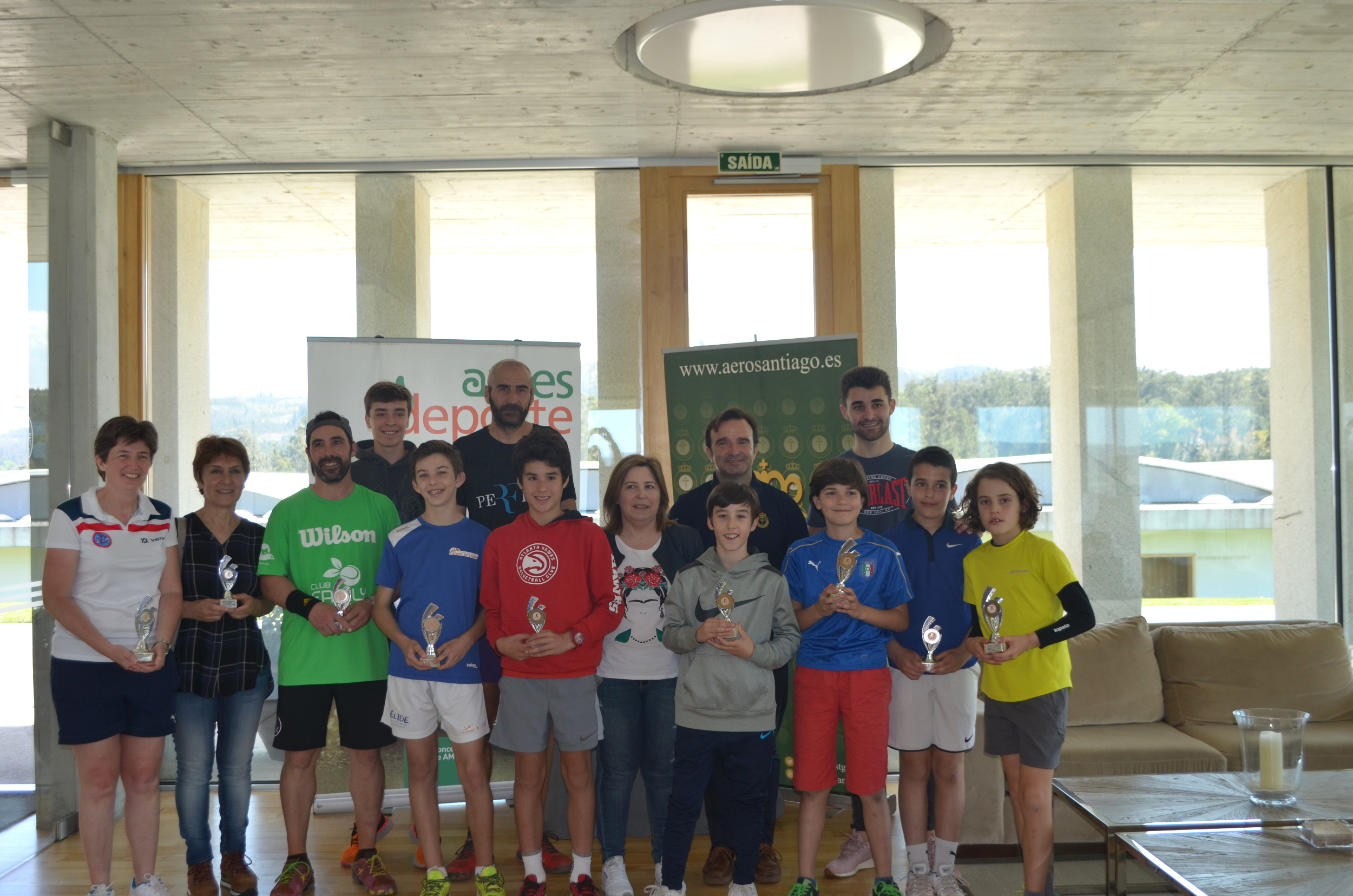 O Trofeo de Tenis Concello de Ames alcanza o centenar de inscritos na súa primeira edición O Trofeo de Tenis Concello de Ames alcanza o centenar de inscritos na súa primeira edición