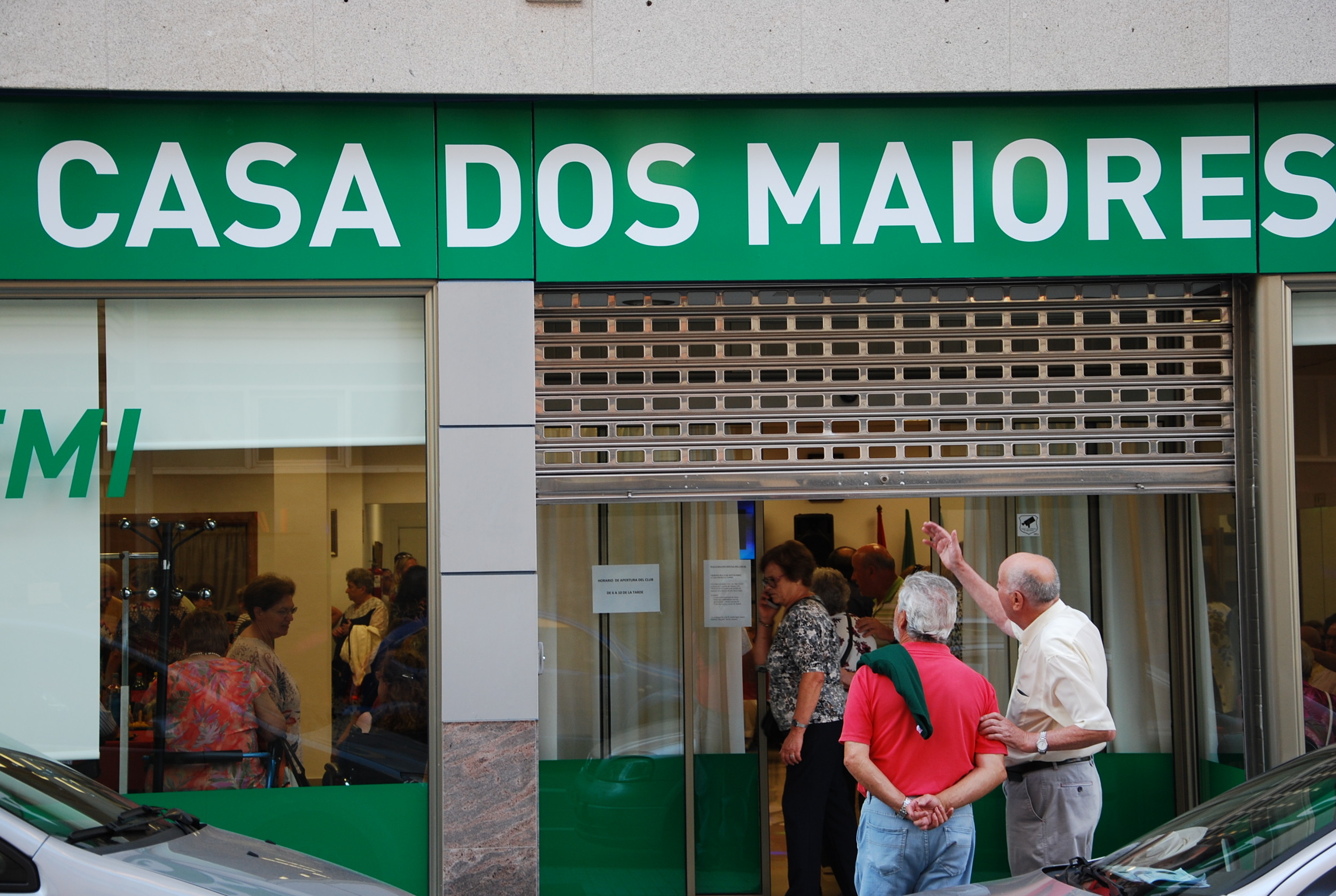 Imaxe da Casa do Maiores, no Milladoiro Imaxe da Casa do Maiores, no Milladoiro