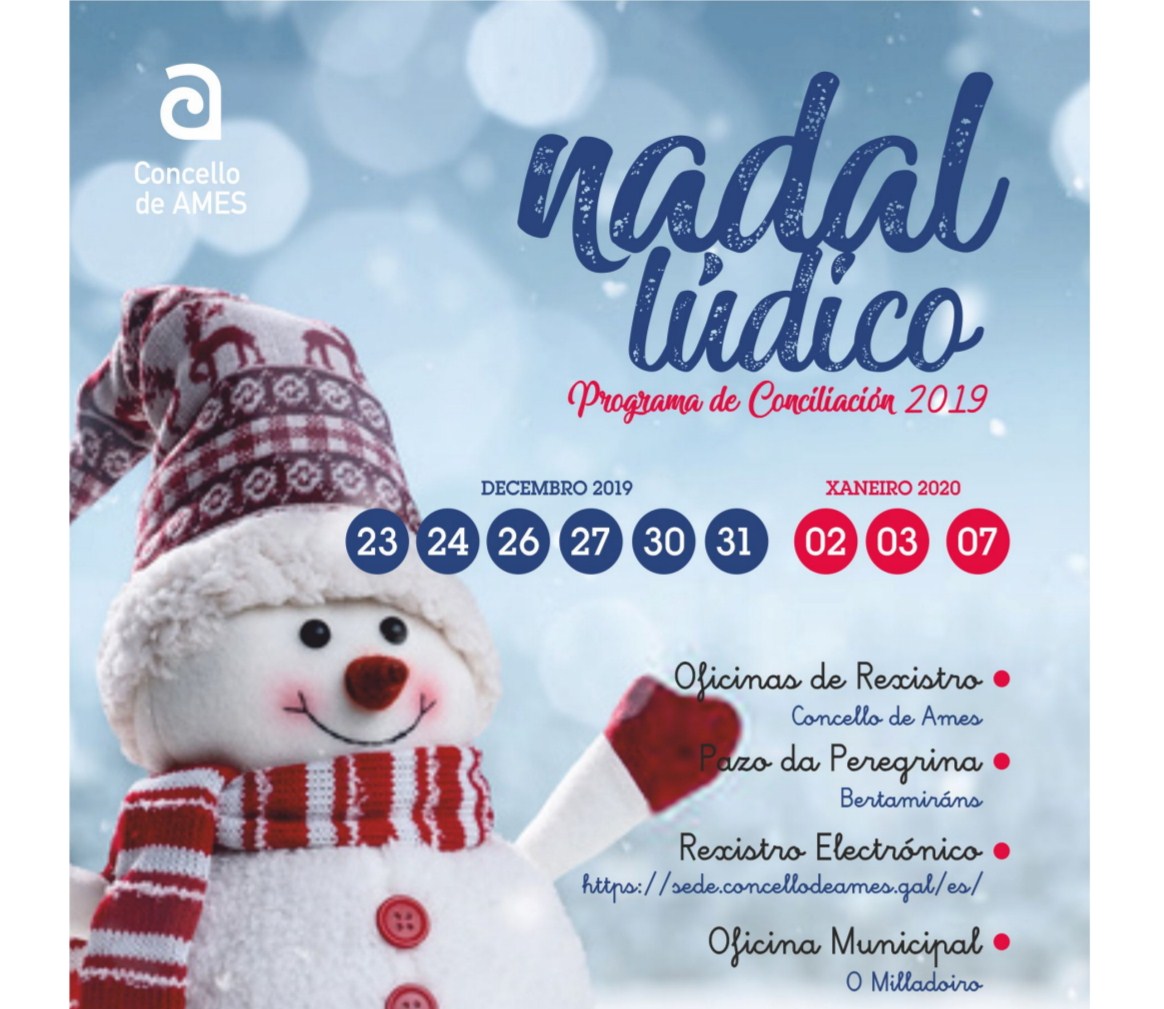 Cartel do programa Nadal Lúdico Cartel do programa Nadal Lúdico