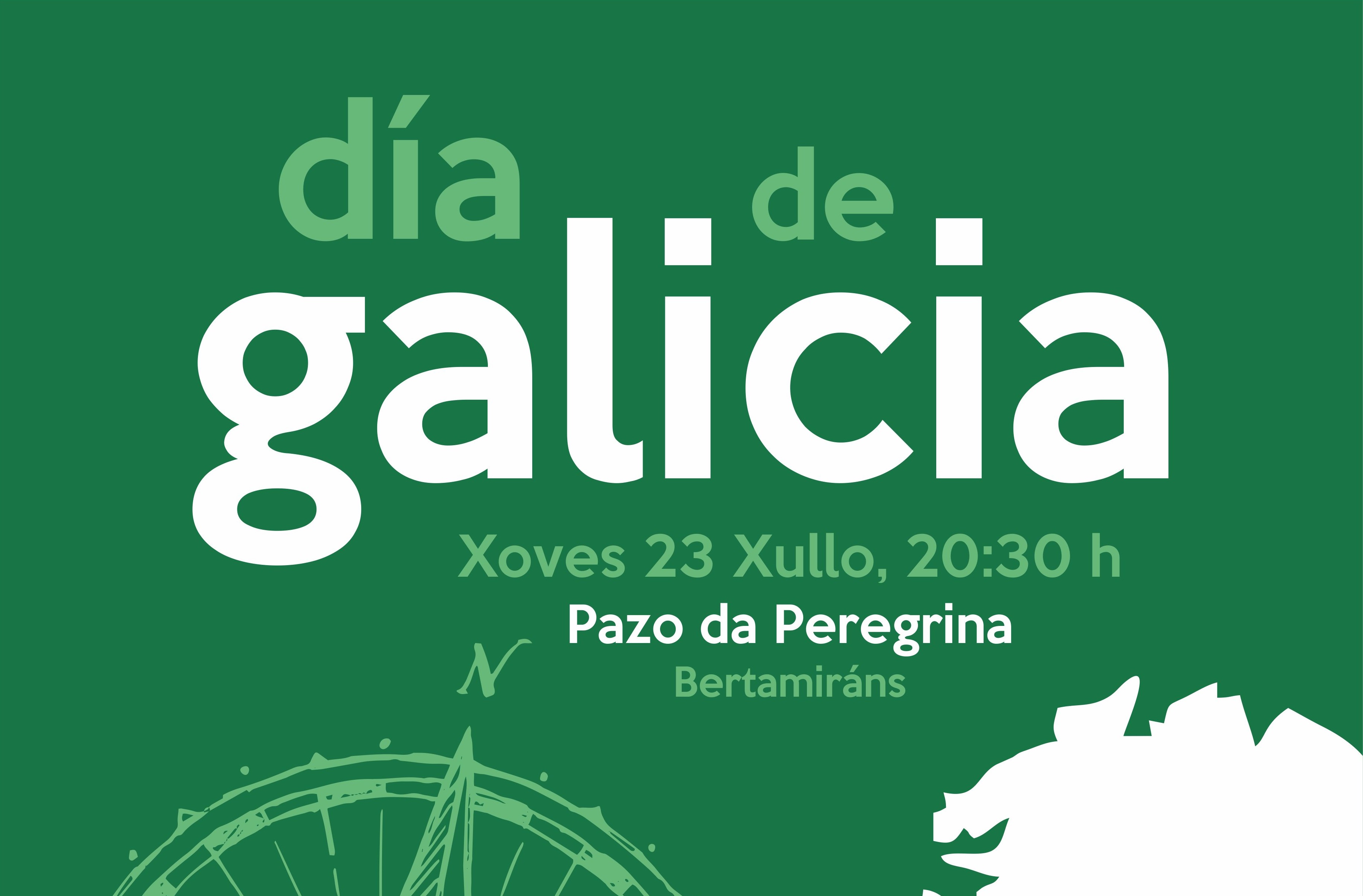 Cartel do acto do Día de Galicia Cartel do acto do Día de Galicia