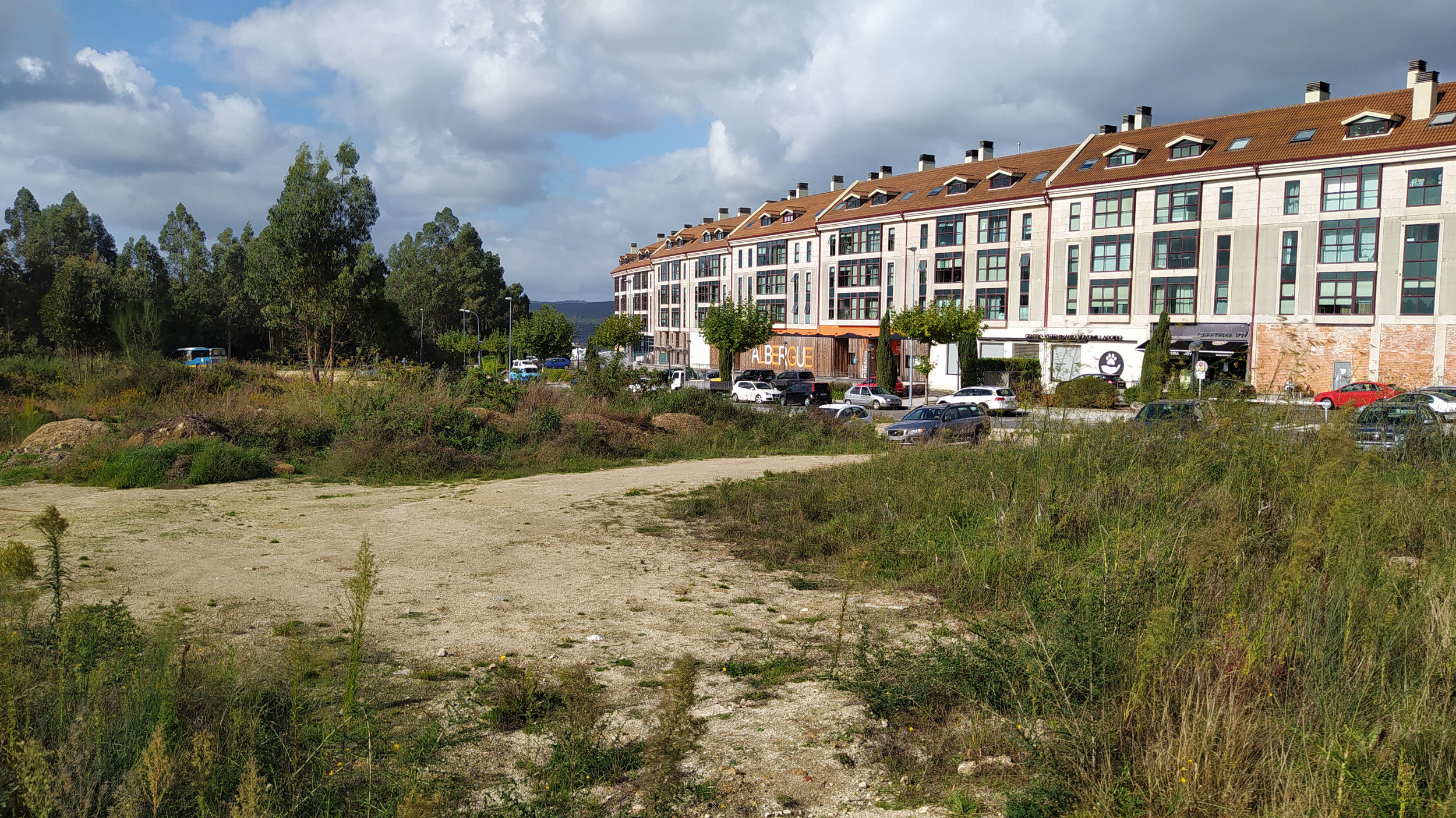 Imaxe da parcela onde se construirá o centro de ocio, cultura e promoción económica no Milladoiro Imaxe da parcela onde se construirá o centro de ocio, cultura e promoción económica no Milladoiro