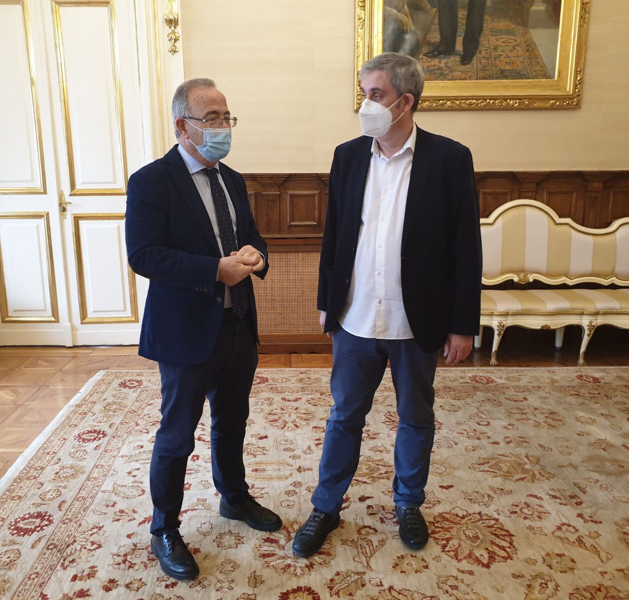 Blas García e Bugallo. Blas García e Bugallo.