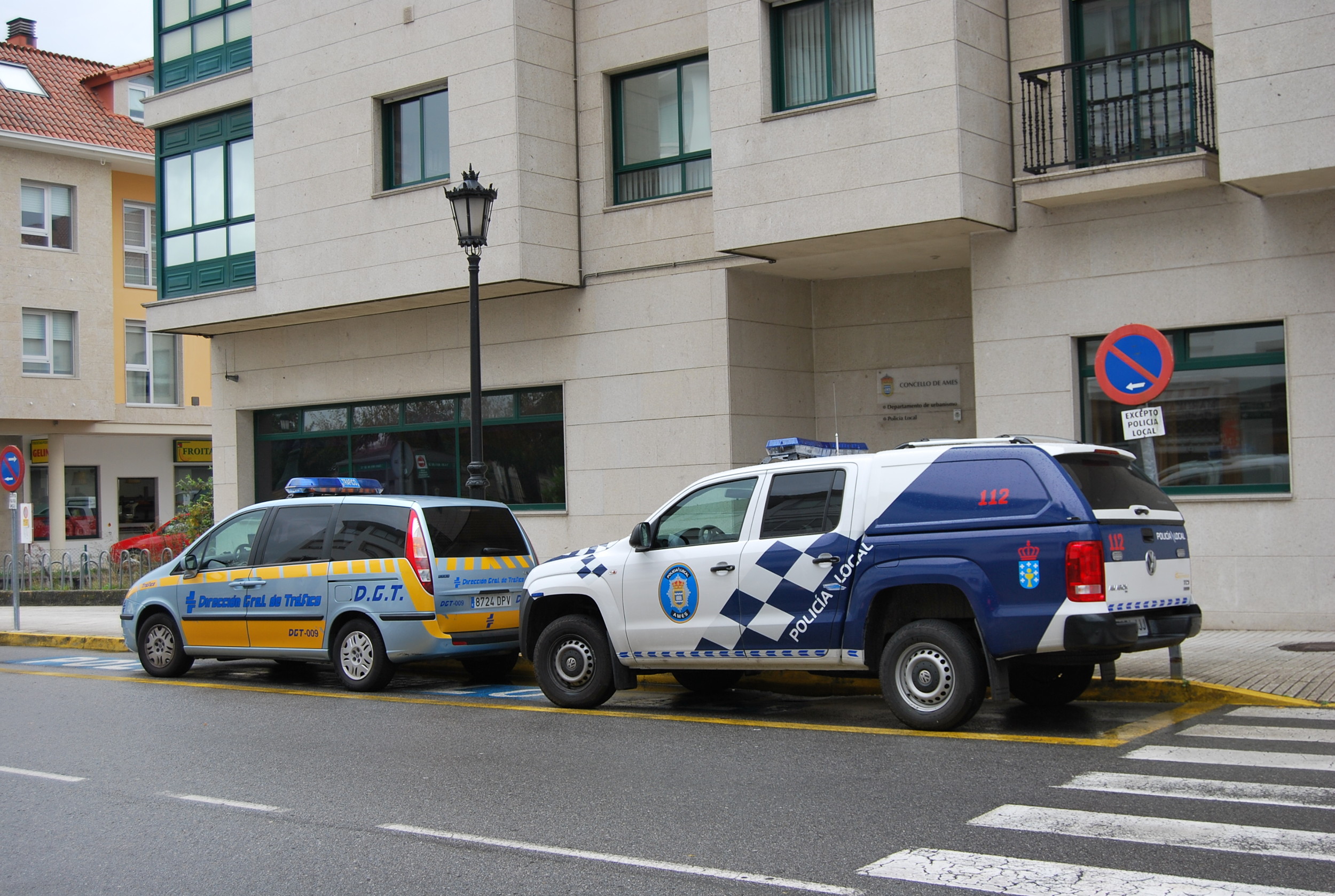 A Policía Local está a realizar controis de velocidade en Ames