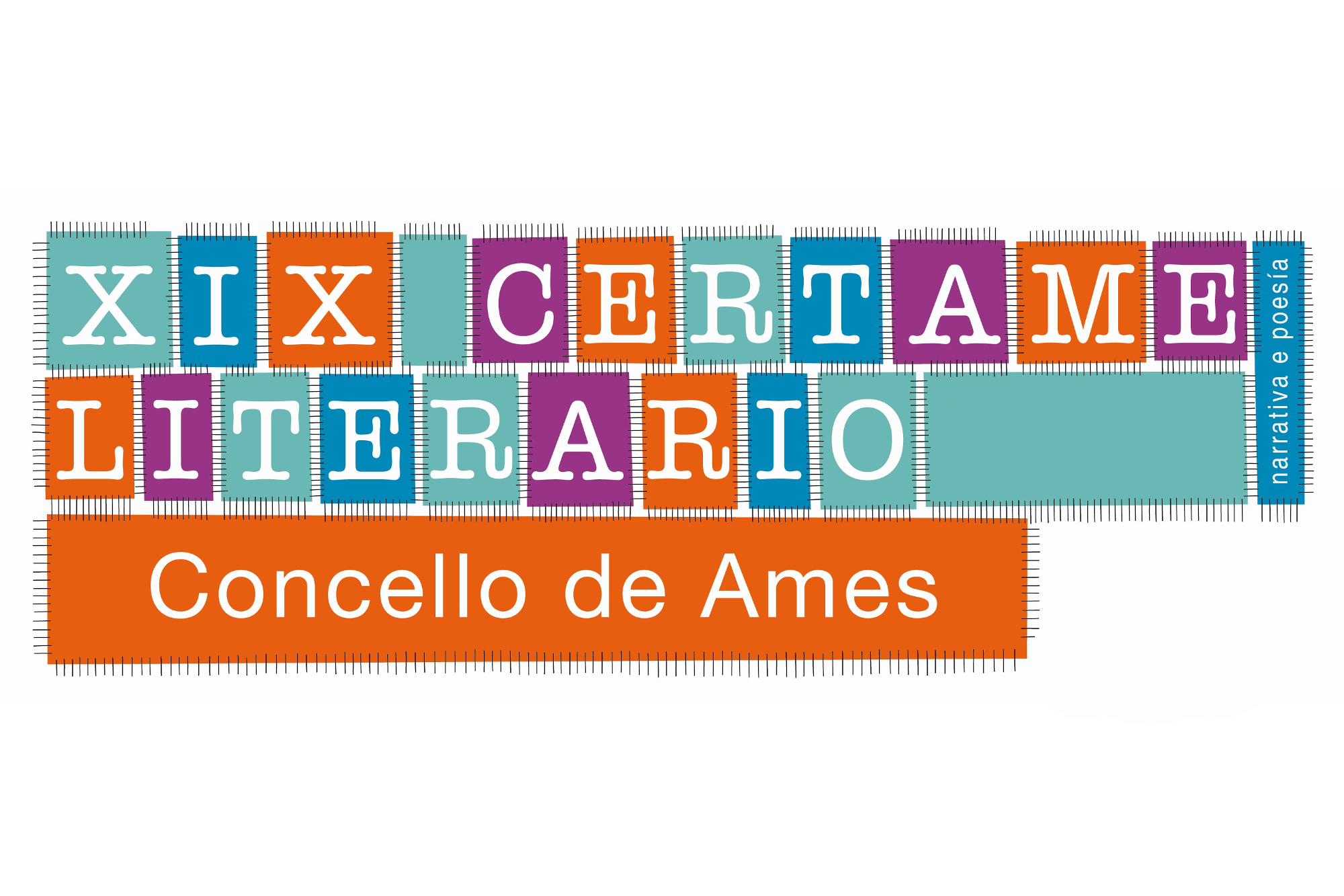 Cartaz do XIX Certame Literario de Ames Cartaz do XIX Certame Literario de Ames