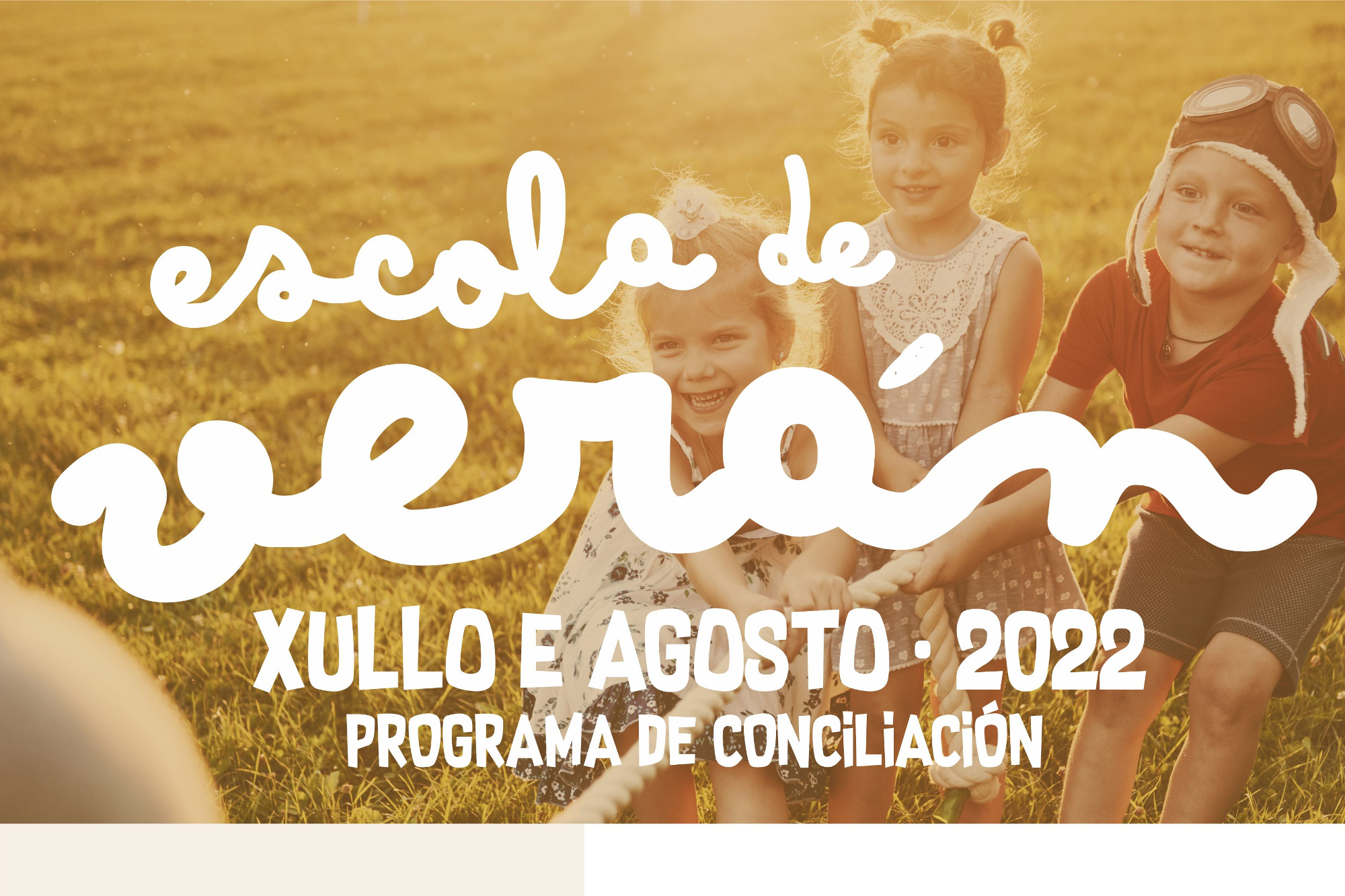 Aberto ata o 16 de maio o prazo para inscribirse na Escola de Verán 2022 Aberto ata o 16 de maio o prazo para inscribirse na Escola de Verán 2022