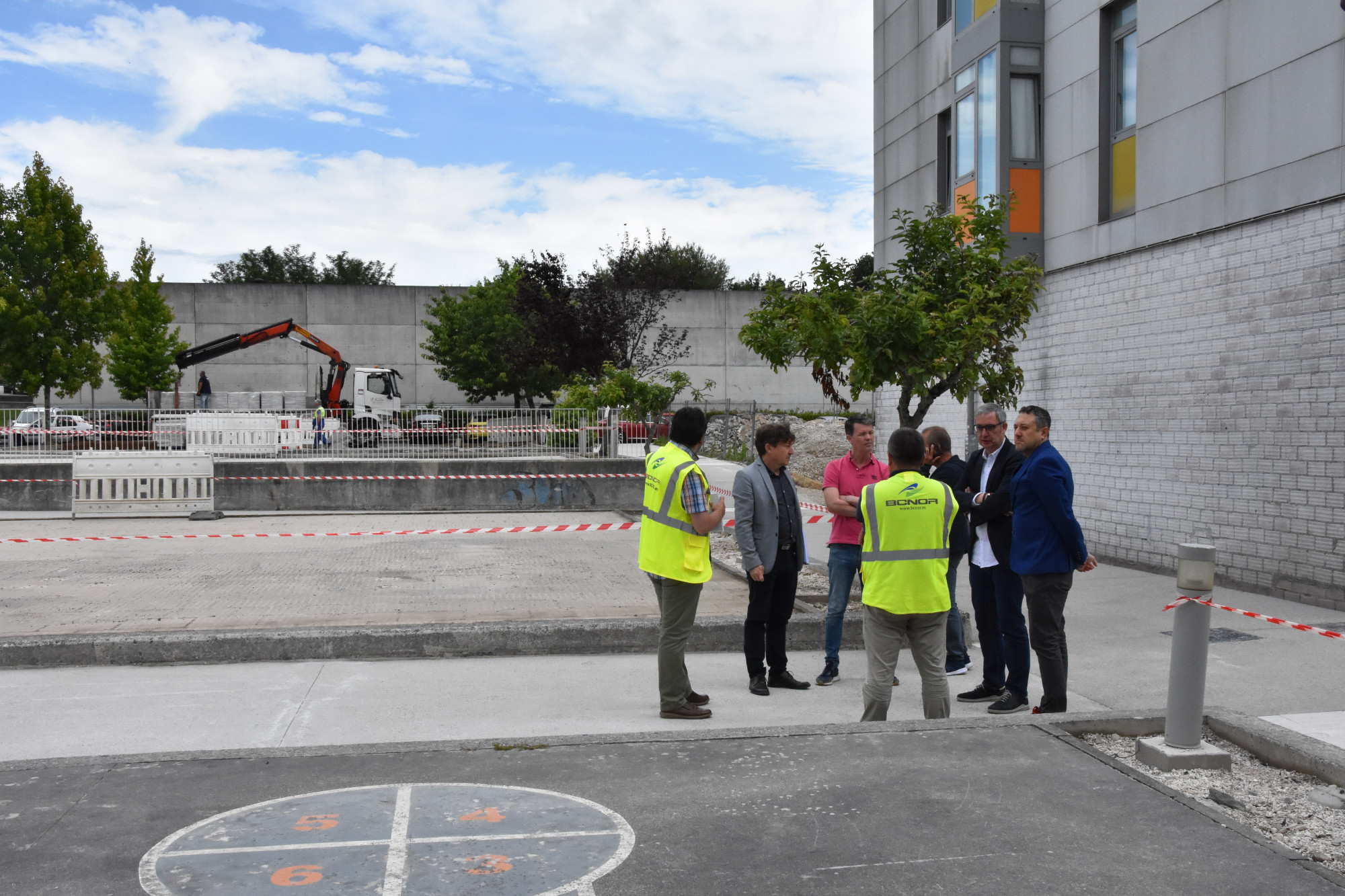 En marcha as obras de reurbanización de Horta de Abaixo, en Bertamiráns En marcha as obras de reurbanización de Horta de Abaixo, en Bertamiráns