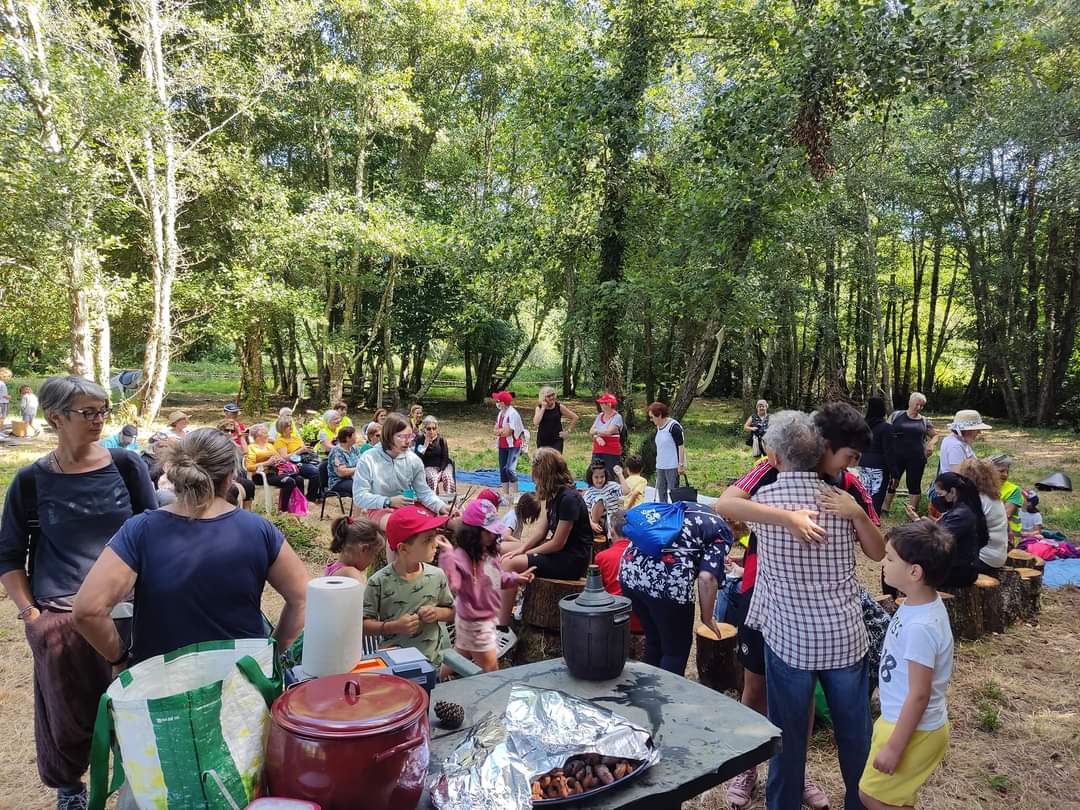 Unha media de 60 persoas participaron nas actividades do campamento sénior Amessán 2022 Unha media de 60 persoas participaron nas actividades do campamento sénior Amessán 2022