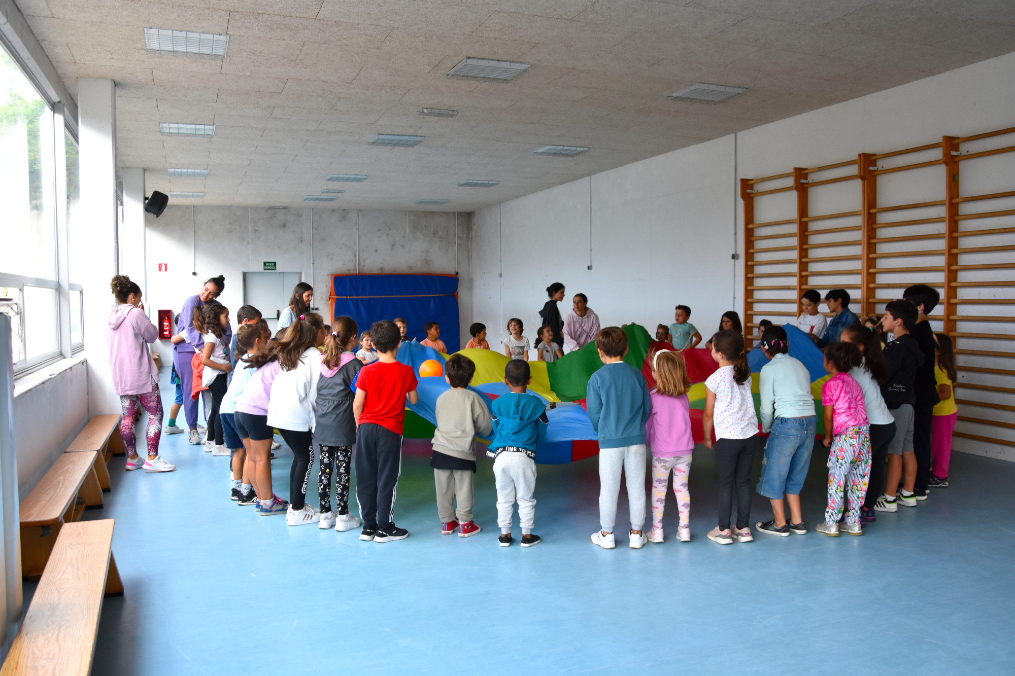 143 nenas e nenos participan na última quincena da Escola de Verán, centrada na loita contra o cambio climático 143 nenas e nenos participan na última quincena da Escola de Verán, centrada na loita contra o cambio climático