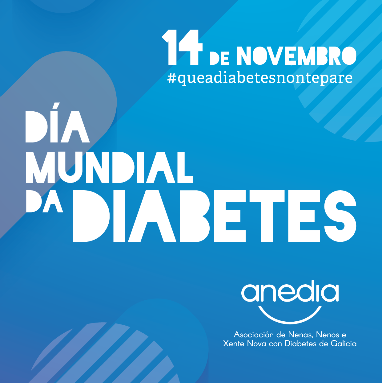 Cartaz do Día Mundial da Diabetes Cartaz do Día Mundial da Diabetes