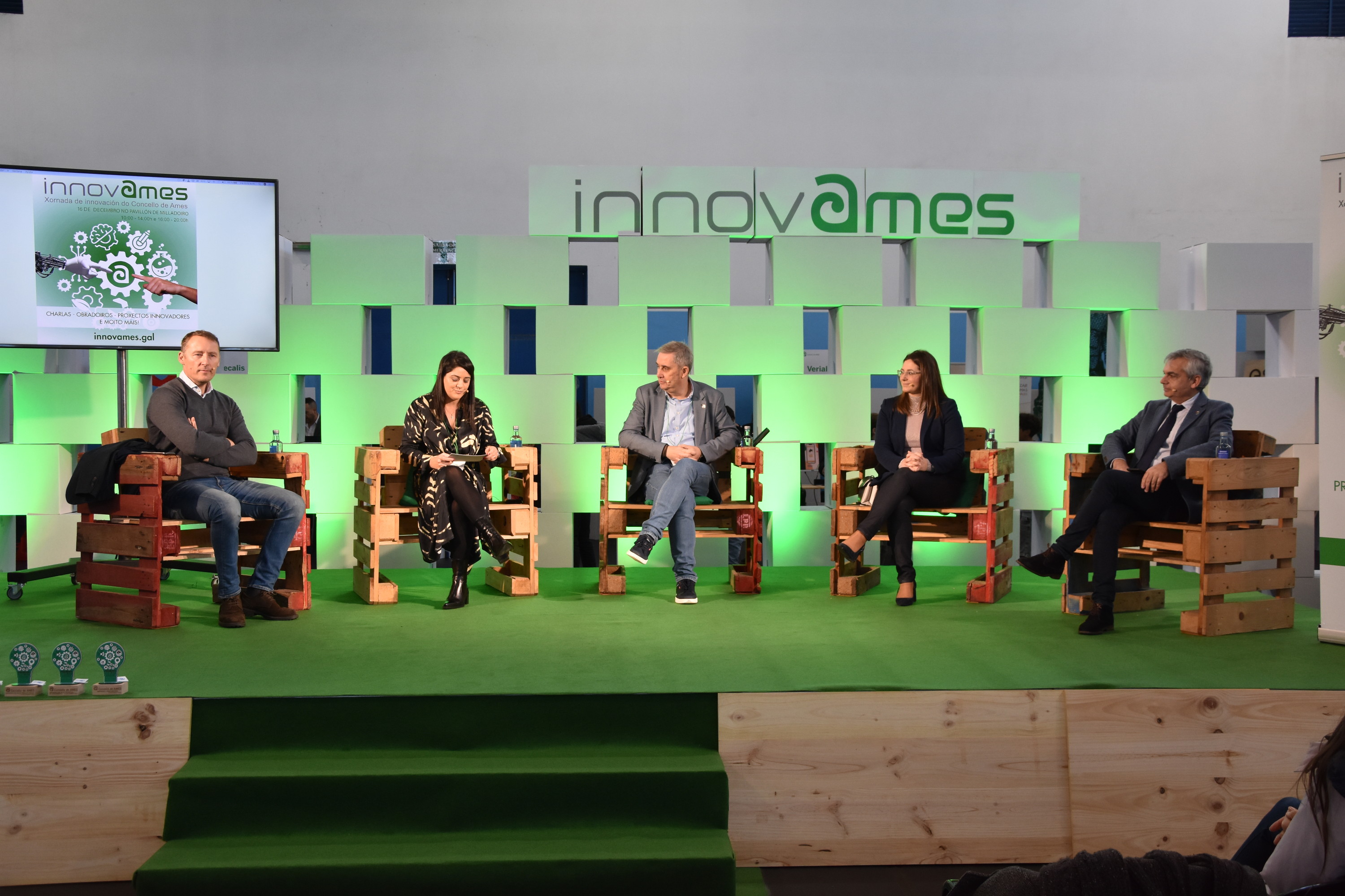 O evento “InnovAmes” mostra o potencial das empresas amesás nos sectores da tecnoloxía, a innovación e o audiovisual