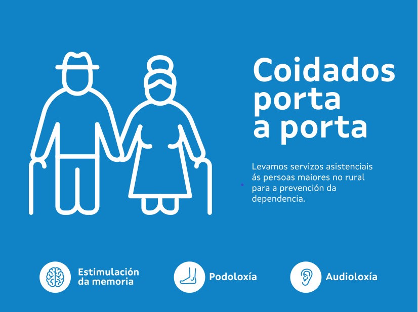 O servizo está destinado a maiores de 55 anos O servizo está destinado a maiores de 55 anos