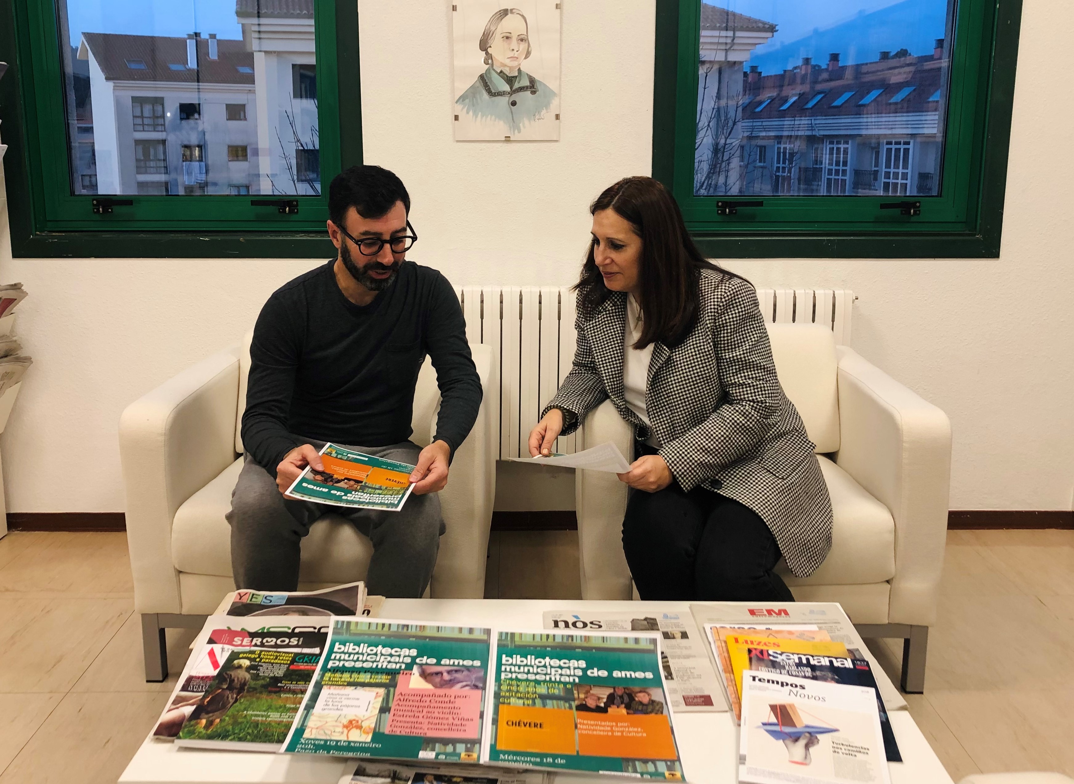 Os Encontros literarios estrean 2023 cunha dobre presentación Os Encontros literarios estrean 2023 cunha dobre presentación