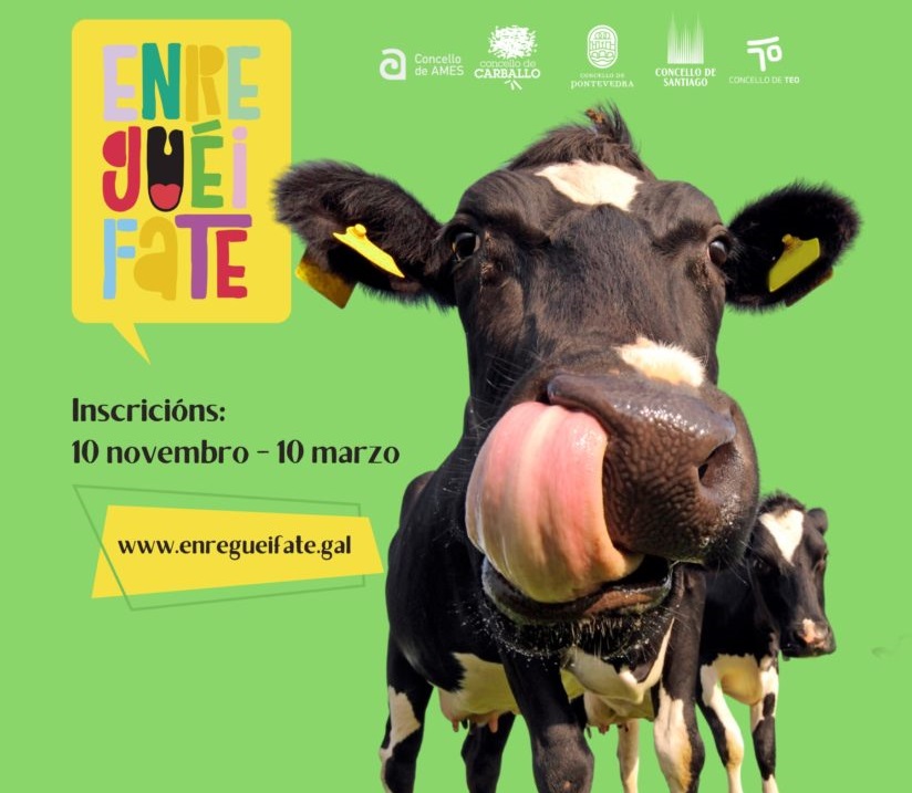 Quedan tres días para inscribirse no certame Enreguéifate! Quedan tres días para inscribirse no certame Enreguéifate!