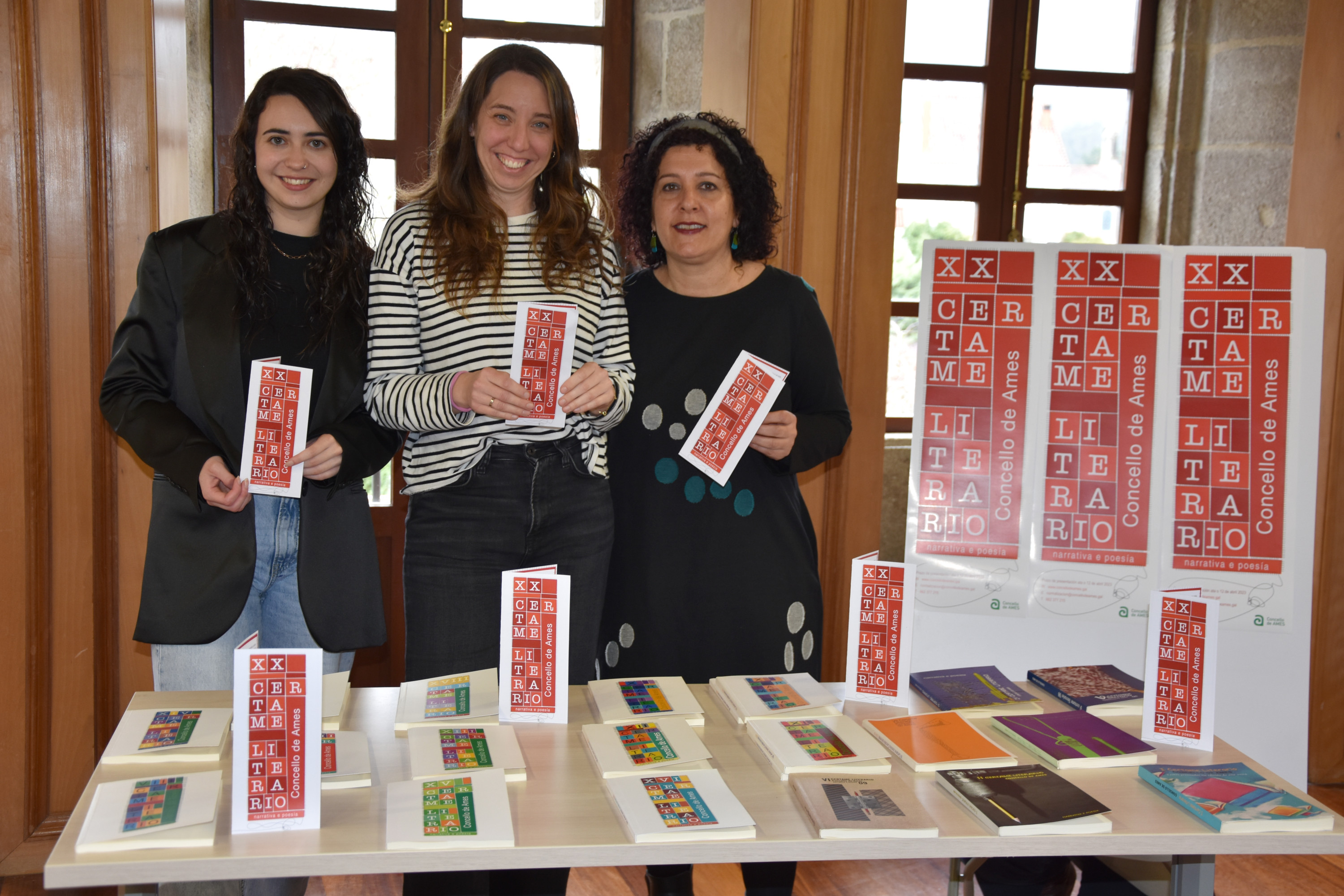 Presentación da XX edición do Certame Literario de Ames Presentación da XX edición do Certame Literario de Ames