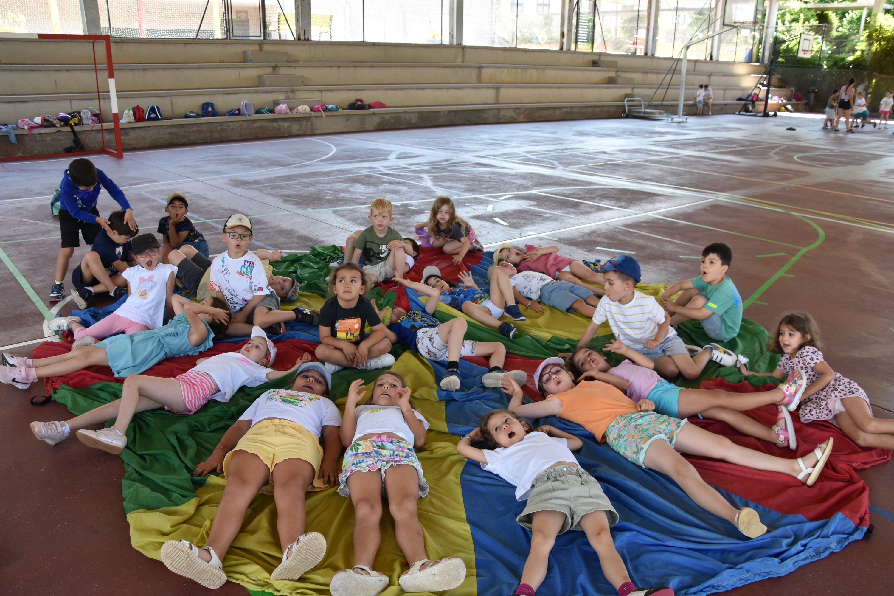 Participantes do Xuño Lúdico 2023 no CEIP da Maía Participantes do Xuño Lúdico 2023 no CEIP da Maía