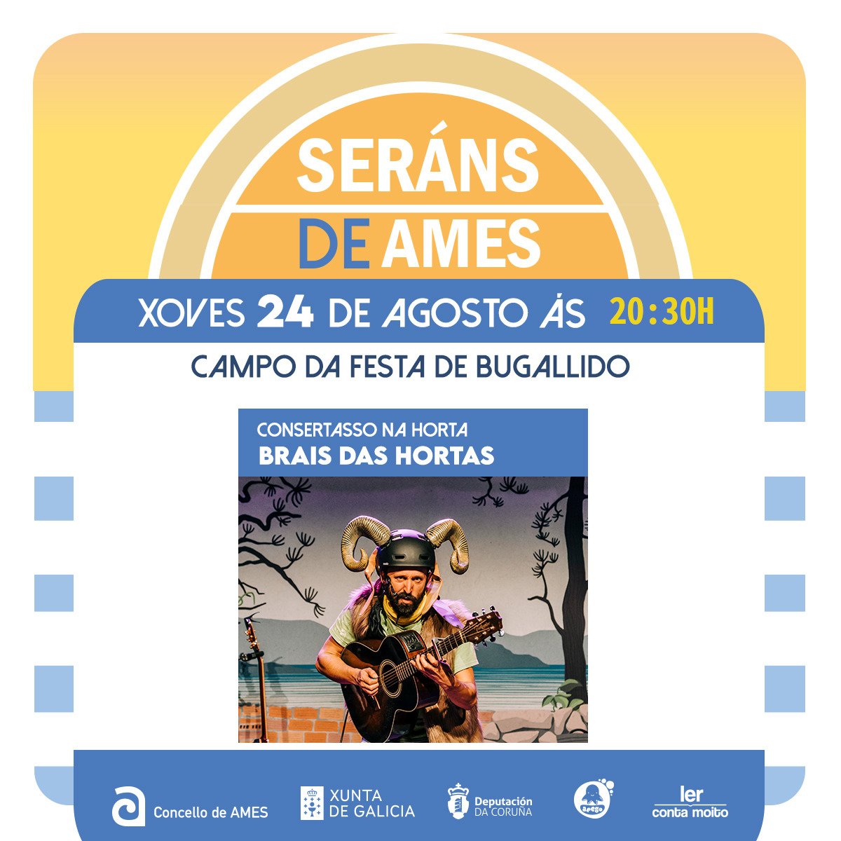 Cartaz Seráns de Ames do 24 de agosto Cartaz Seráns de Ames do 24 de agosto