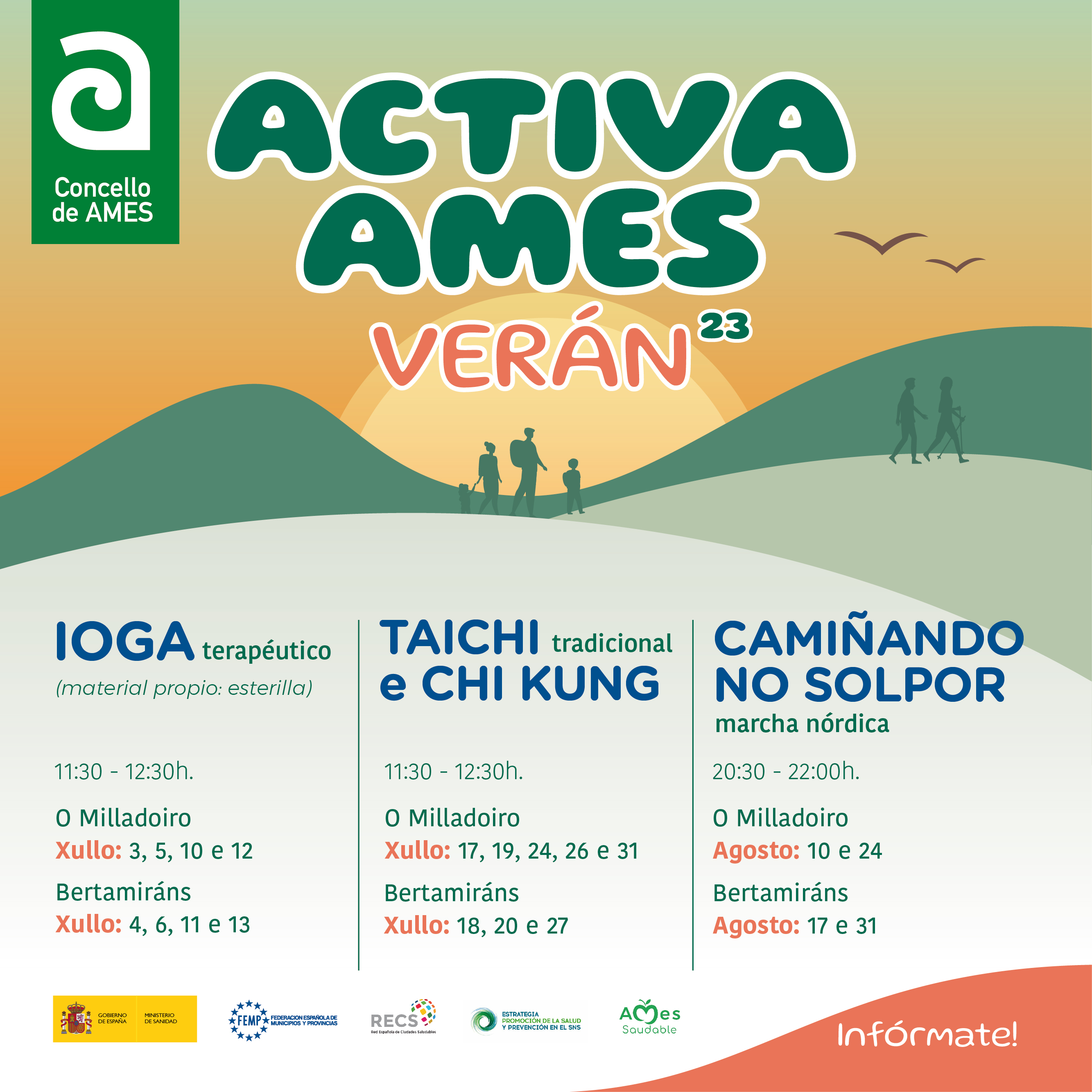 Cartaz do Ames Activa Verán Cartaz do Ames Activa Verán