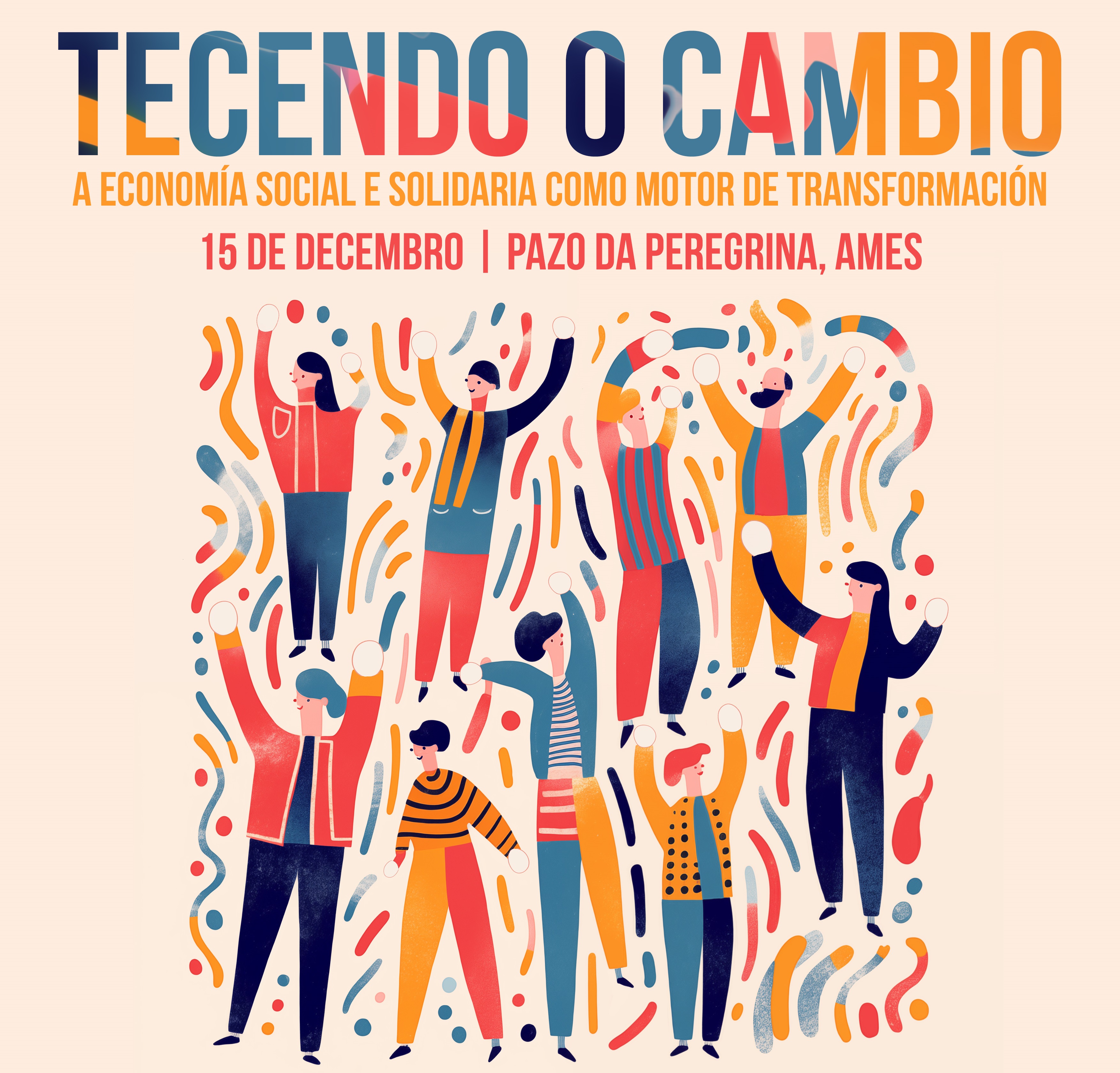 Cartaz do festival de economía social Cartaz do festival de economía social