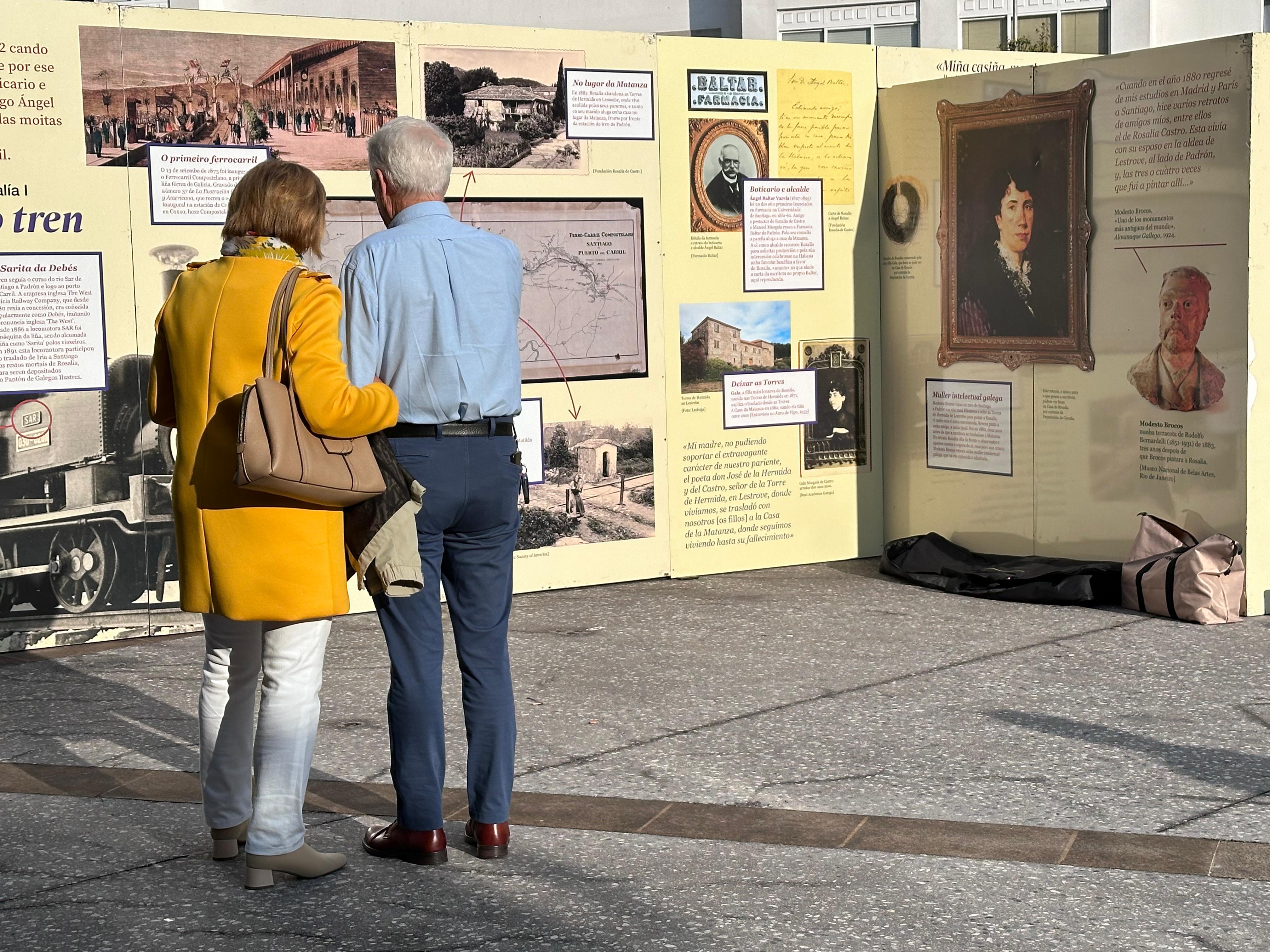 Chega a Ames a exposición sobre os 50 anos da Casa de Rosalía Chega a Ames a exposición sobre os 50 anos da Casa de Rosalía