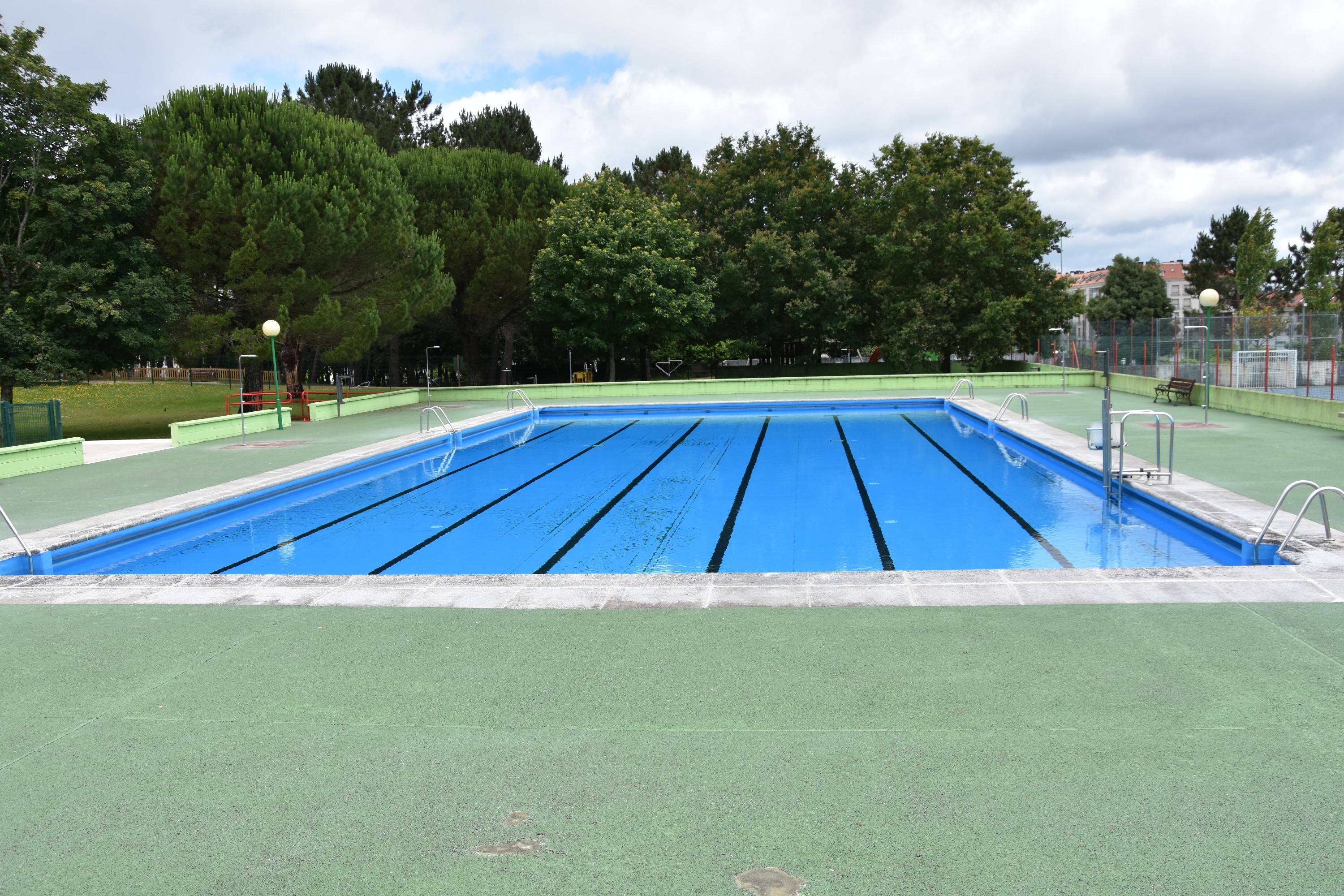 Imaxe da piscina do Milladoiro Imaxe da piscina do Milladoiro