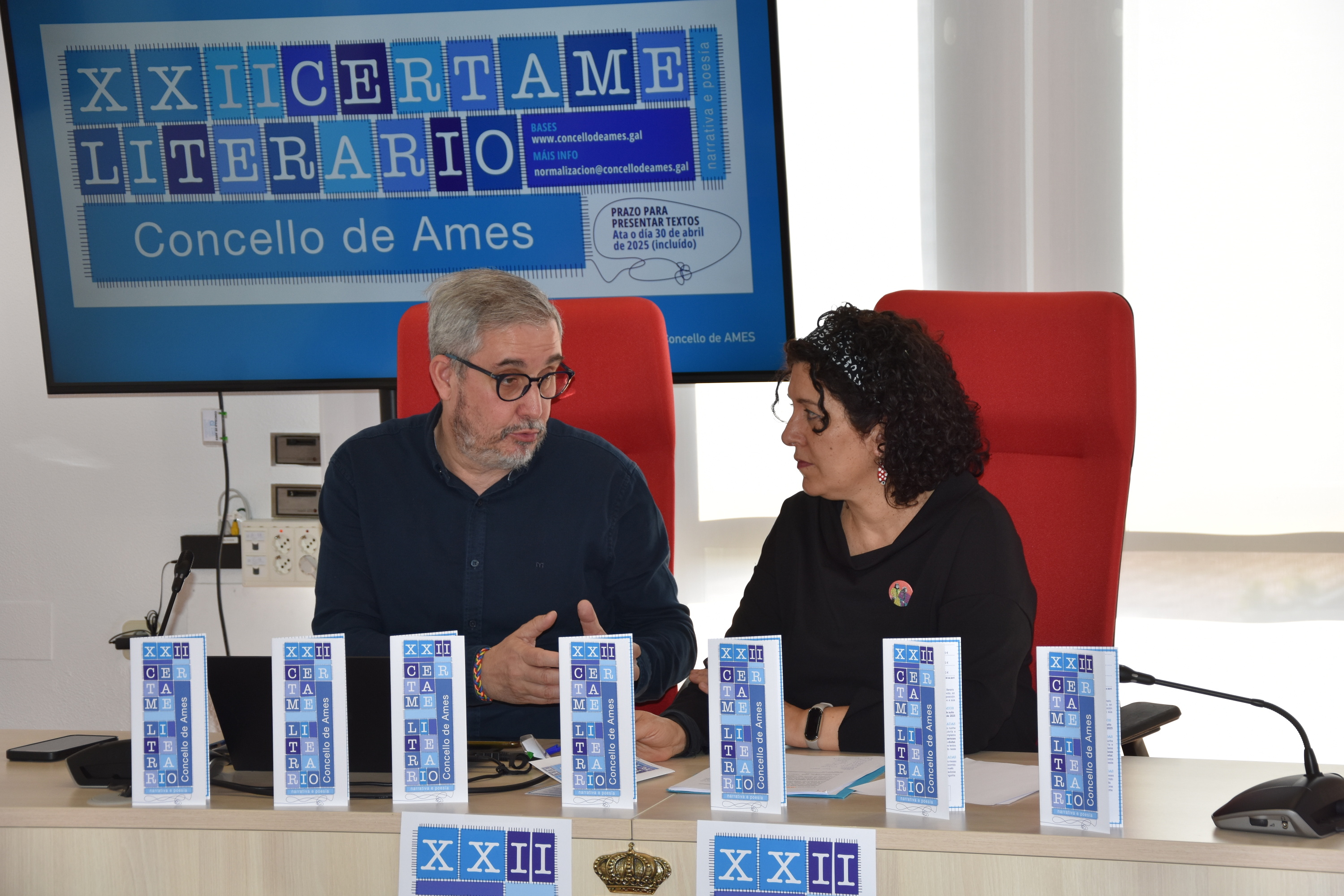 O Concello de Ames presenta a XXII edición do Certame Literario O Concello de Ames presenta a XXII edición do Certame Literario