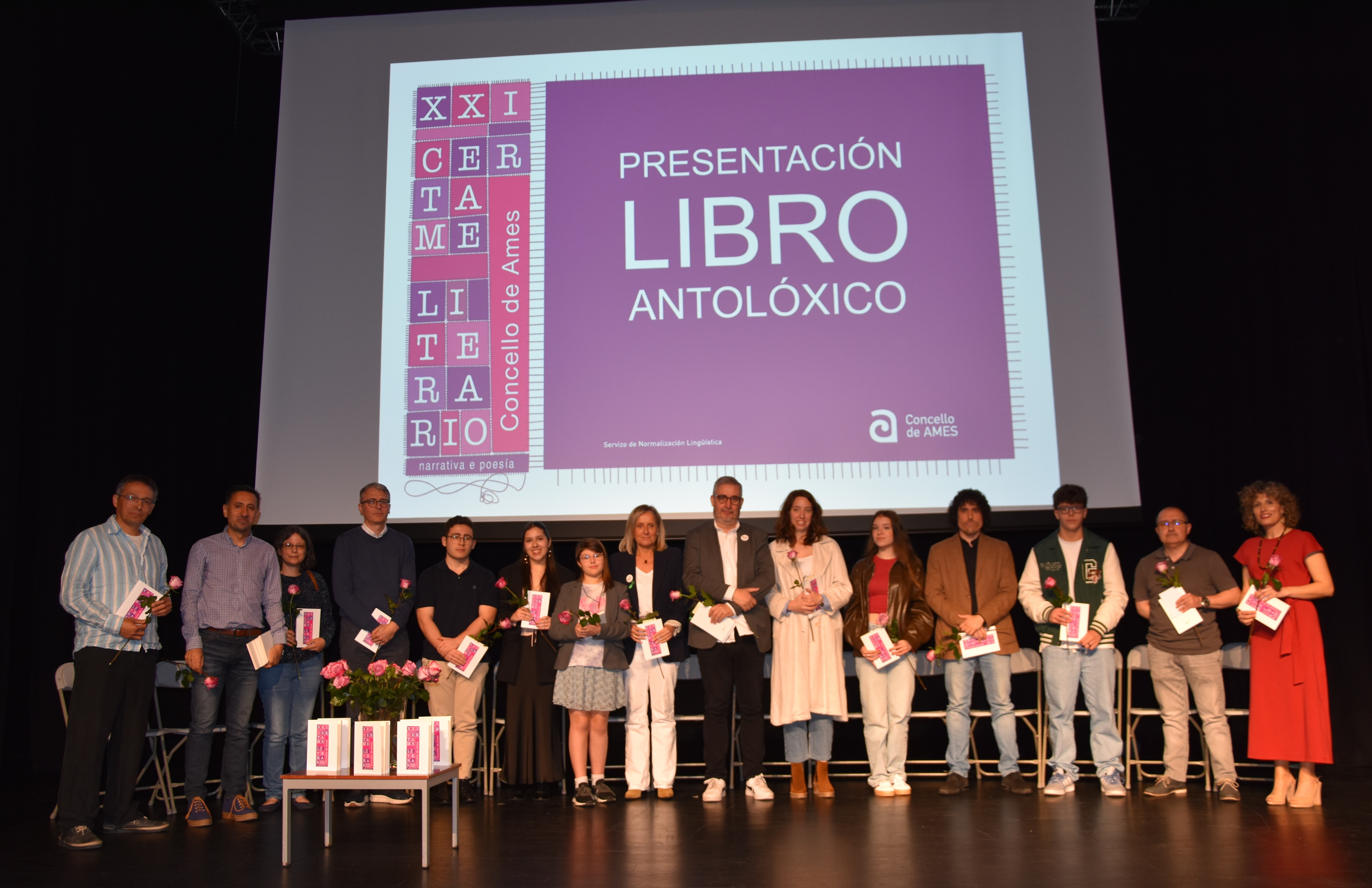 O Concello de Ames presenta o libro antolóxico do XXI Certame Literario O Concello de Ames presenta o libro antolóxico do XXI Certame Literario