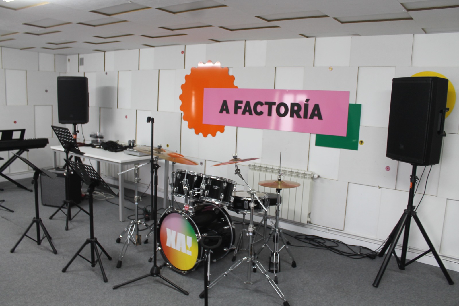 A Factoría volve abrir para que todos os grupos poidan reiniciar a súa práctica musical A Factoría volve abrir para que todos os grupos poidan reiniciar a súa práctica musical