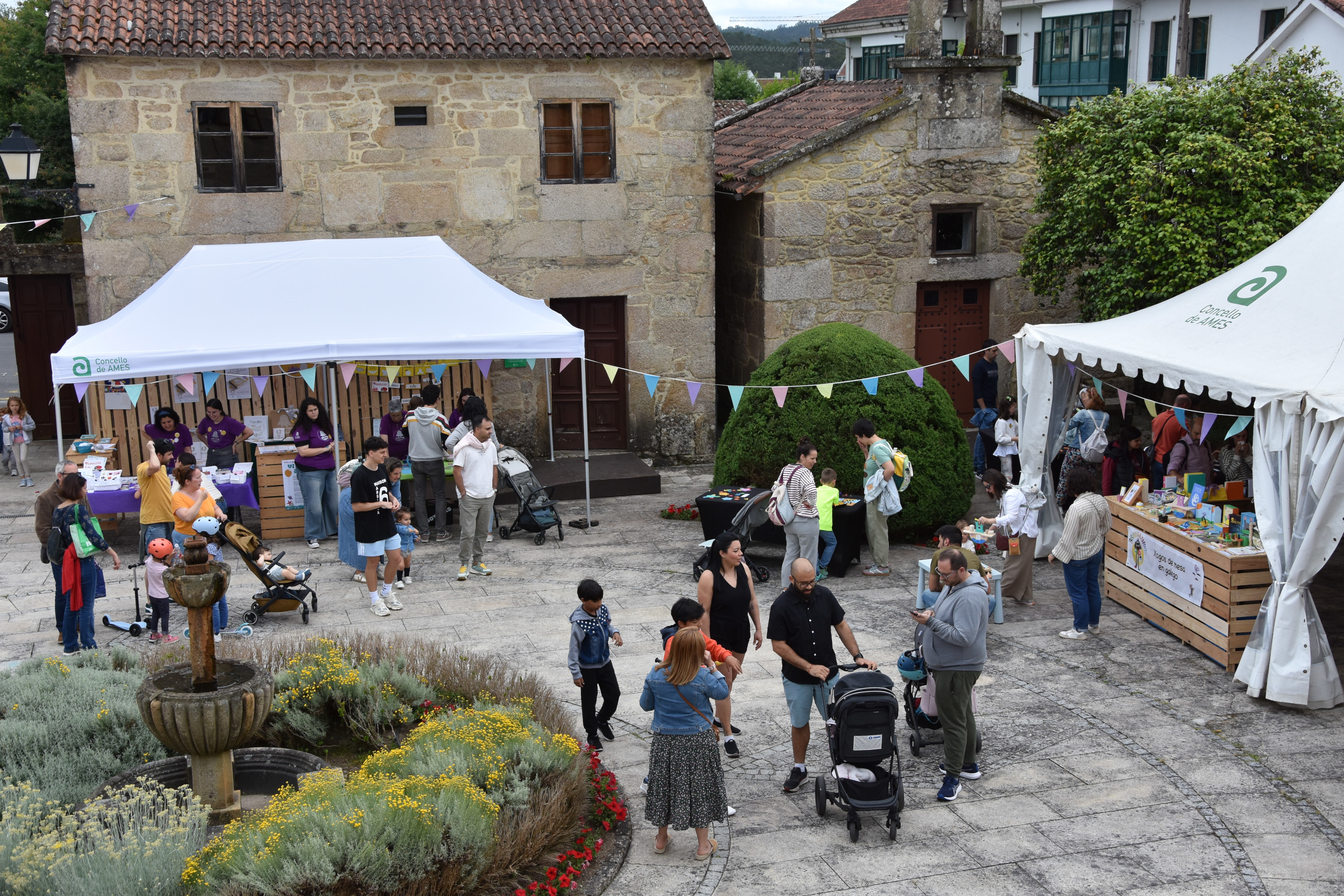 O Pazo da Peregrina acolleu hoxe a VI Festa do Apego de Ames O Pazo da Peregrina acolleu hoxe a VI Festa do Apego de Ames