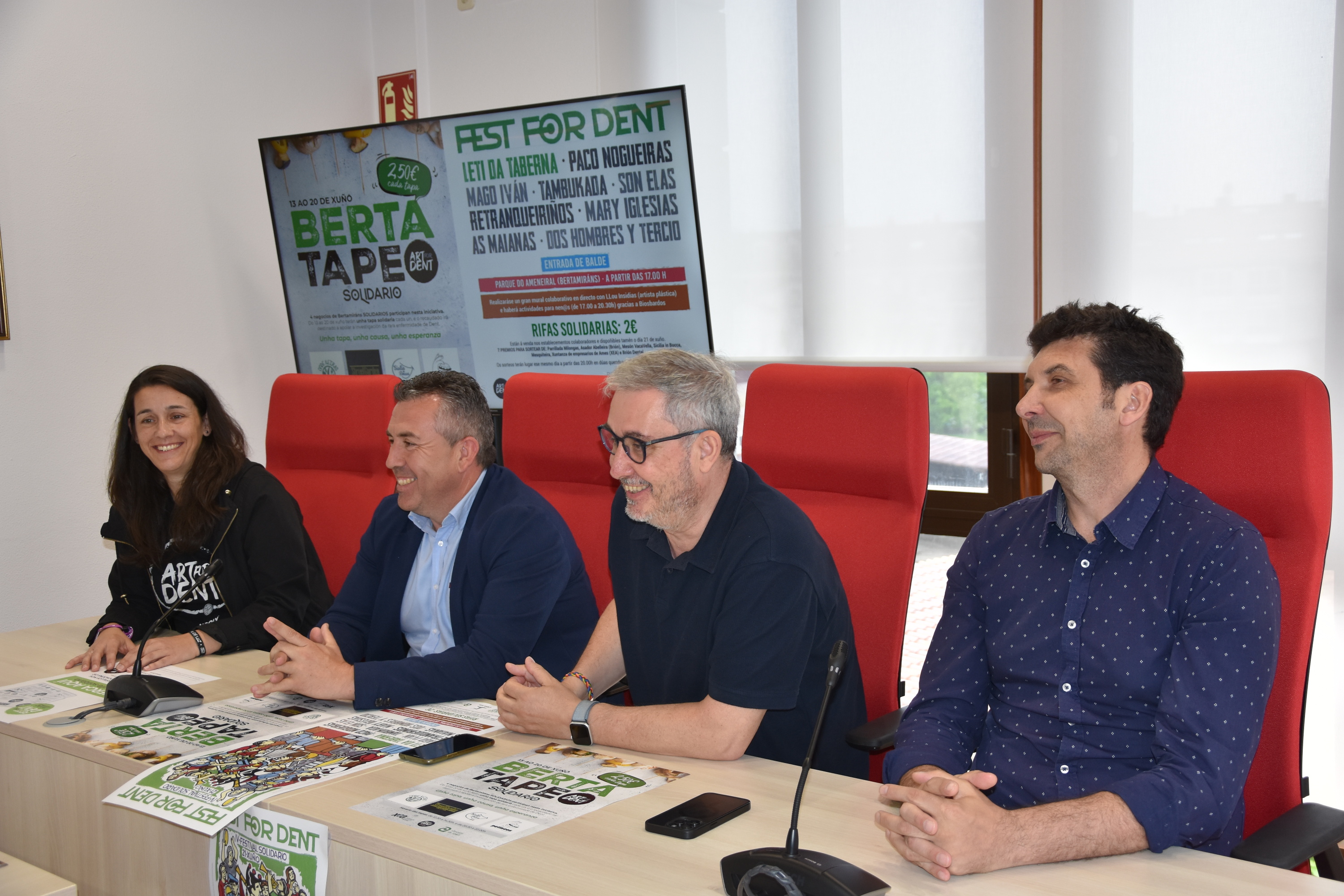 O parque do Ameneiral, en Bertamiráns, acollerá o sábado 21 de xuño o festival solidario Fest for Dent 2025 O parque do Ameneiral, en Bertamiráns, acollerá o sábado 21 de xuño o festival solidario Fest for Dent 2025