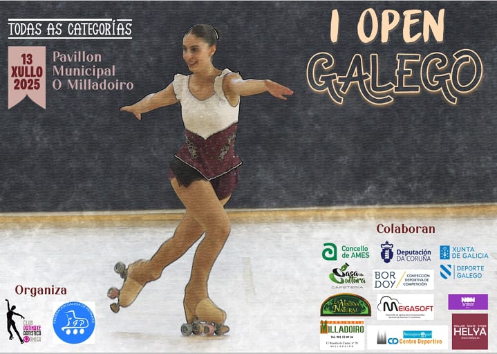 O Milladoiro acollerá esta fin de semana o Campionato Provincial de Benxamín Infantil e o I Open Galego de patinaxe artística O Milladoiro acollerá esta fin de semana o Campionato Provincial de Benxamín Infantil e o I Open Galego de patinaxe artística