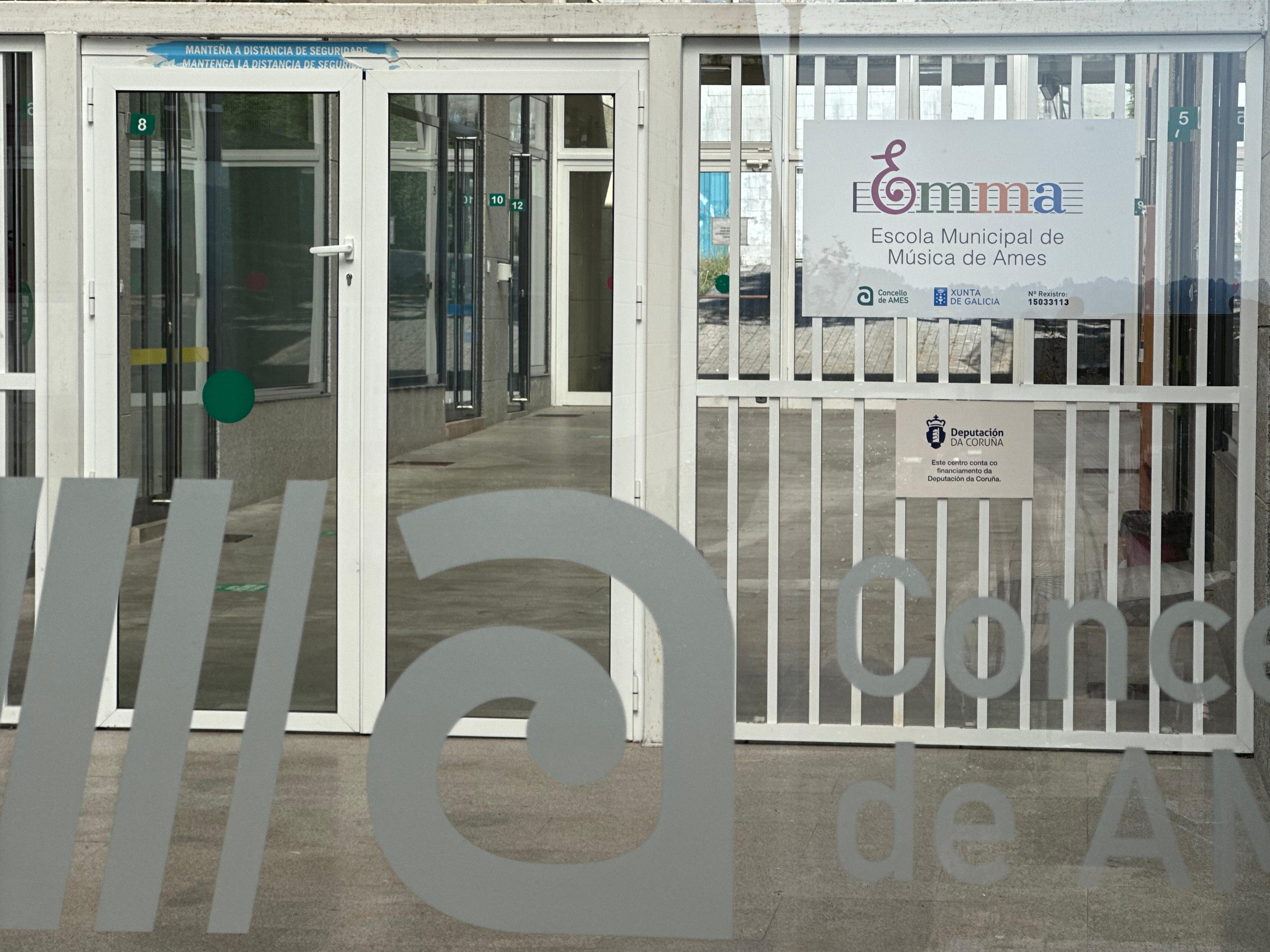 Execútanse melloras no edificio da Escola Municipal de Música por valor de 245.302 euros Execútanse melloras no edificio da Escola Municipal de Música por valor de 245.302 euros