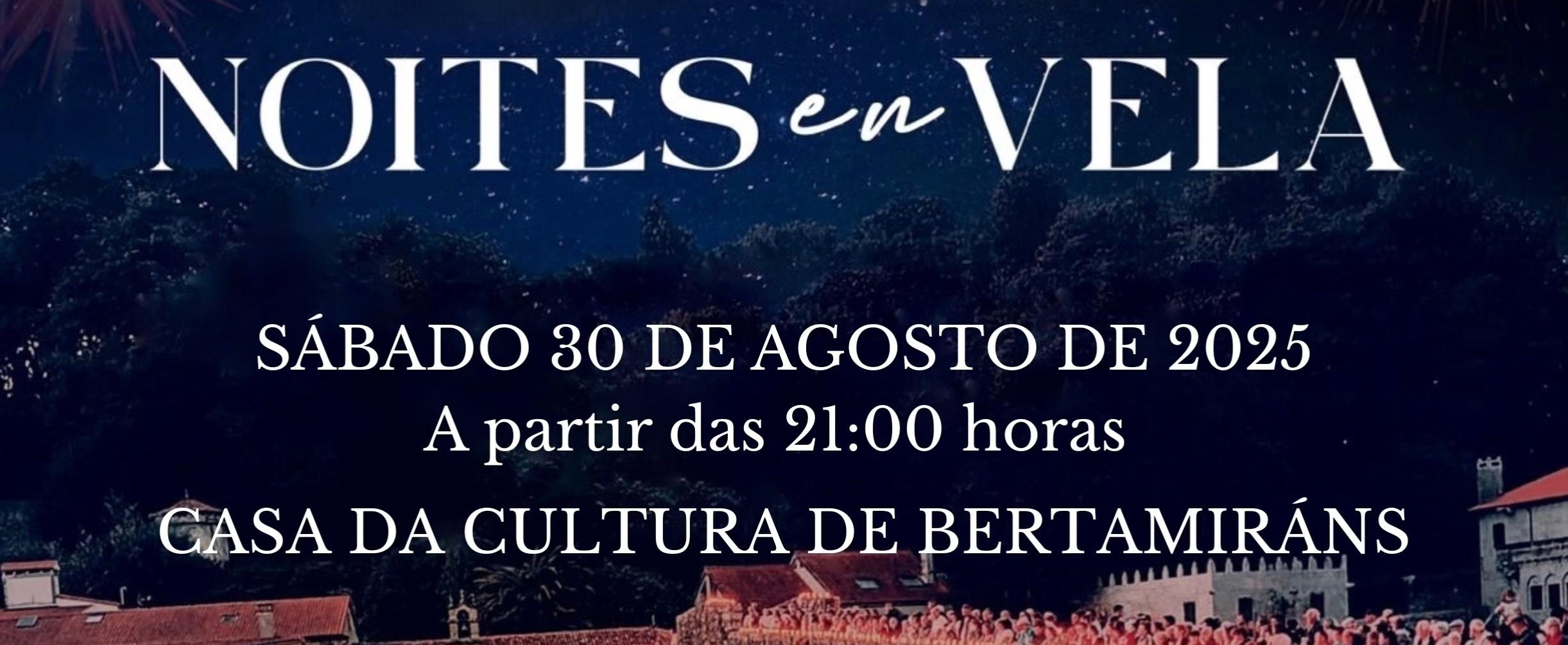A Casa da Cultura de Bertamiráns acollerá as “Noites en Vela 2025” protagonizadas polas Maianas e Caamaño & Ameixeiras A Casa da Cultura de Bertamiráns acollerá as “Noites en Vela 2025” protagonizadas polas Maianas e Caamaño & Ameixeiras