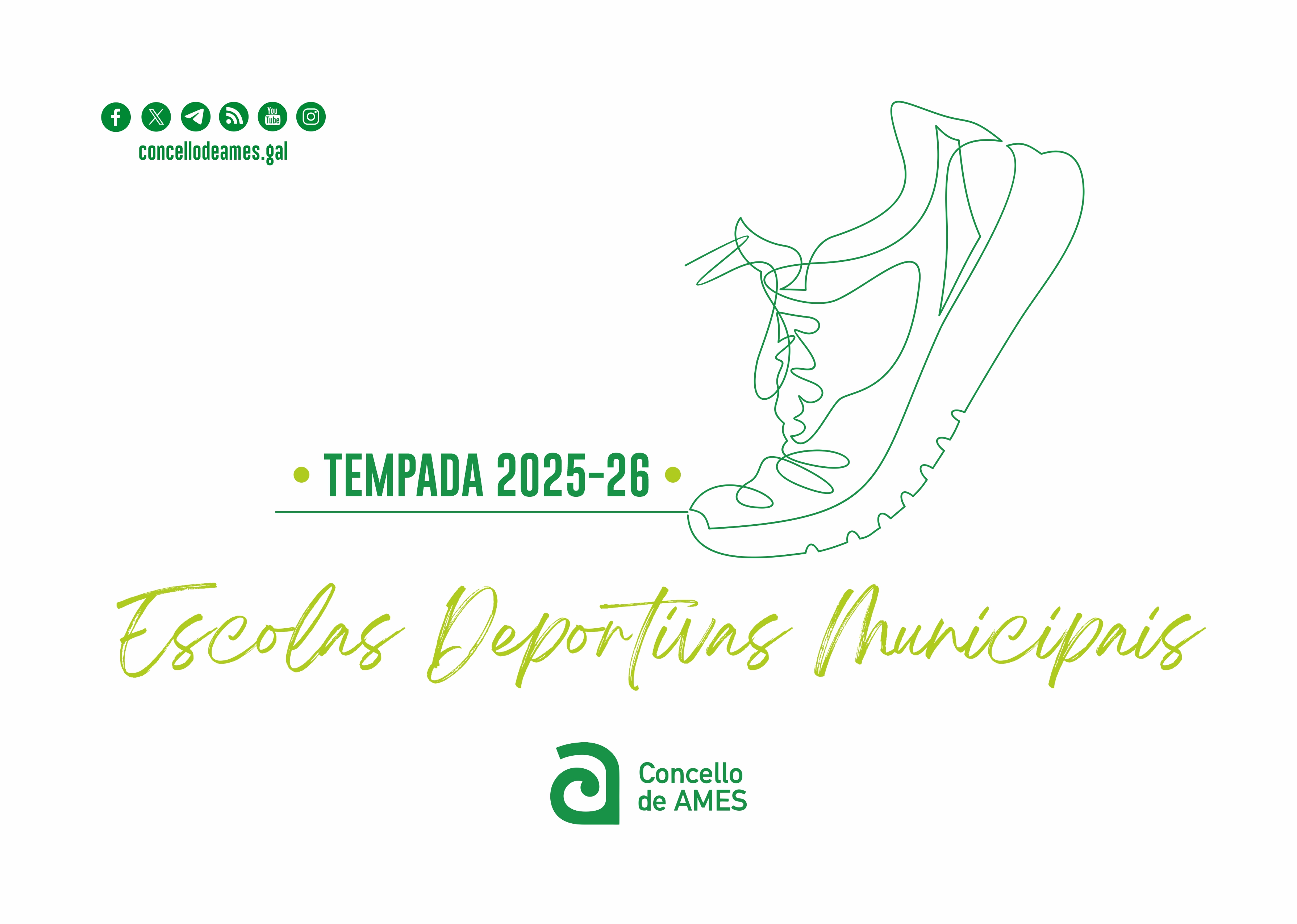 Aberto o prazo de preinscrición nas actividades das Escolas deportivas 2025-2026 Aberto o prazo de preinscrición nas actividades das Escolas deportivas 2025-2026