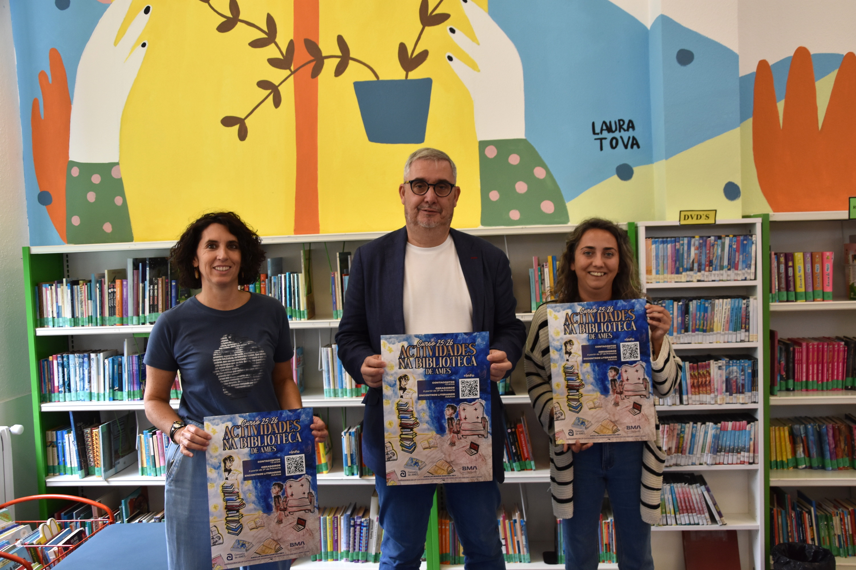 As bibliotecas de Ames presentan a súa programación para os derradeiros meses do ano As bibliotecas de Ames presentan a súa programación para os derradeiros meses do ano