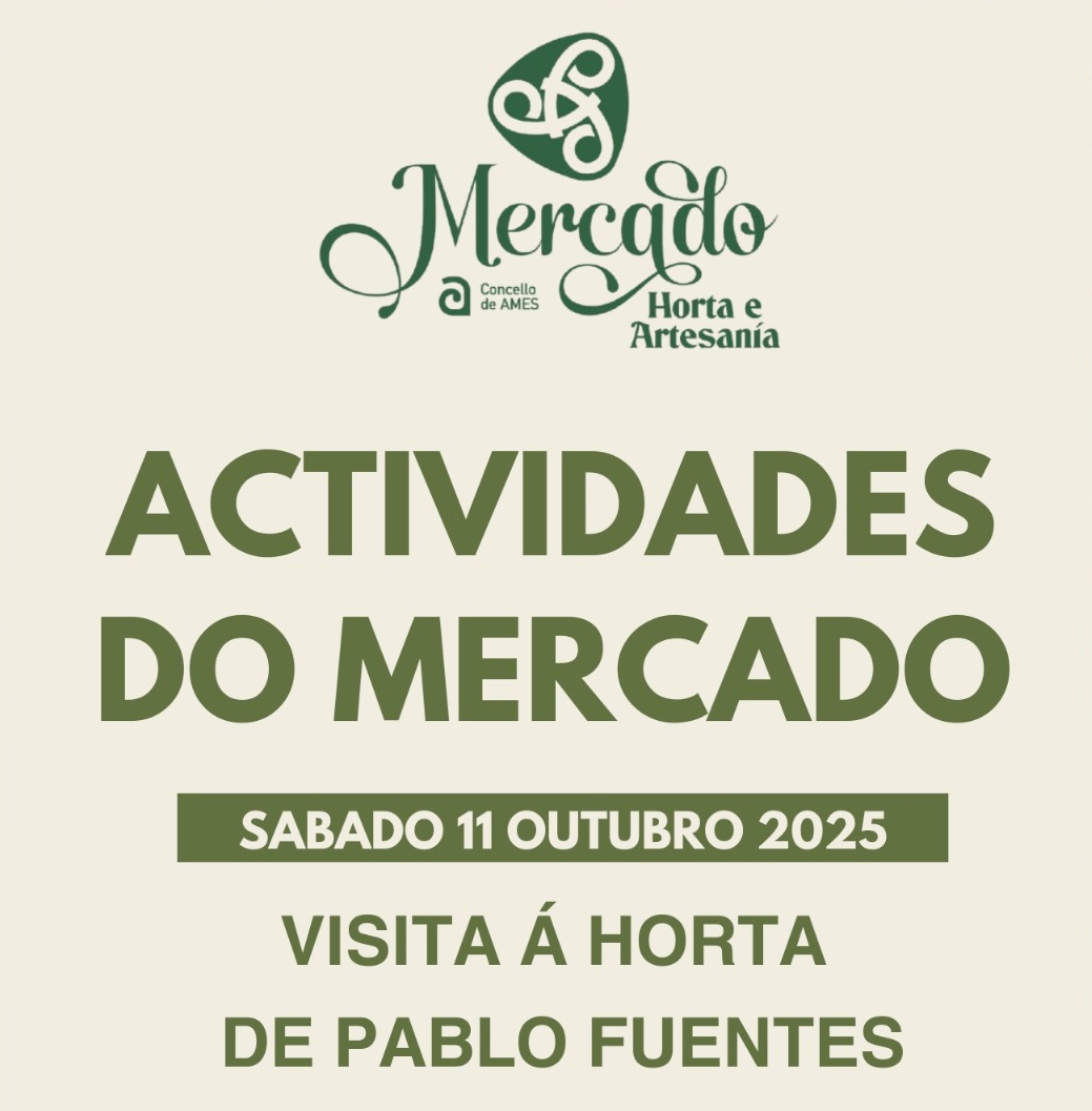 Participa na visita a unha das hortas que acoden ao mercado de produtos da horta e artesanía de Ames Participa na visita a unha das hortas que acoden ao mercado de produtos da horta e artesanía de Ames