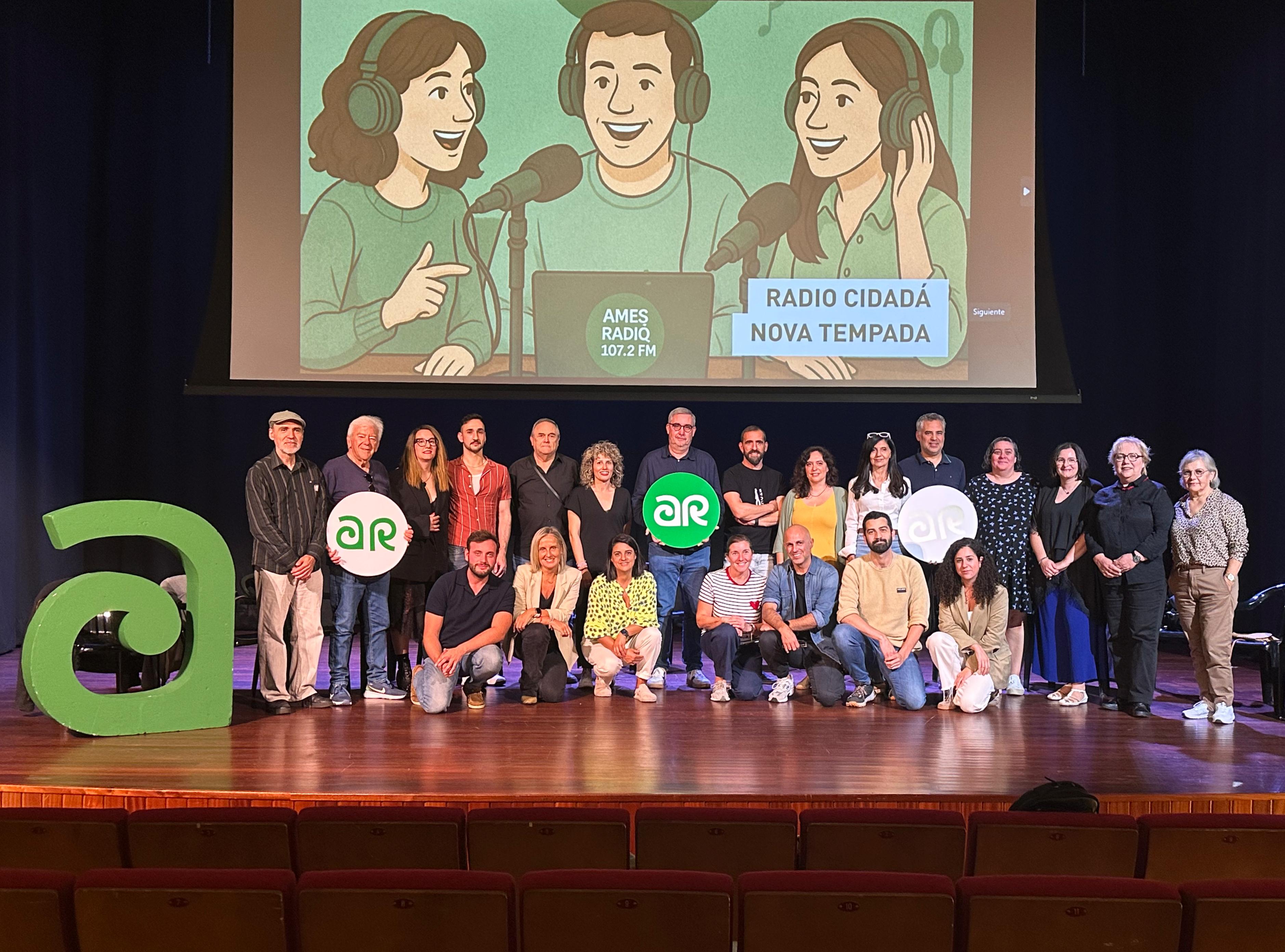 Ames Radio abre a tempada 2025-2026 de Radio Cidadá con récord de participación de programas Ames Radio abre a tempada 2025-2026 de Radio Cidadá con récord de participación de programas