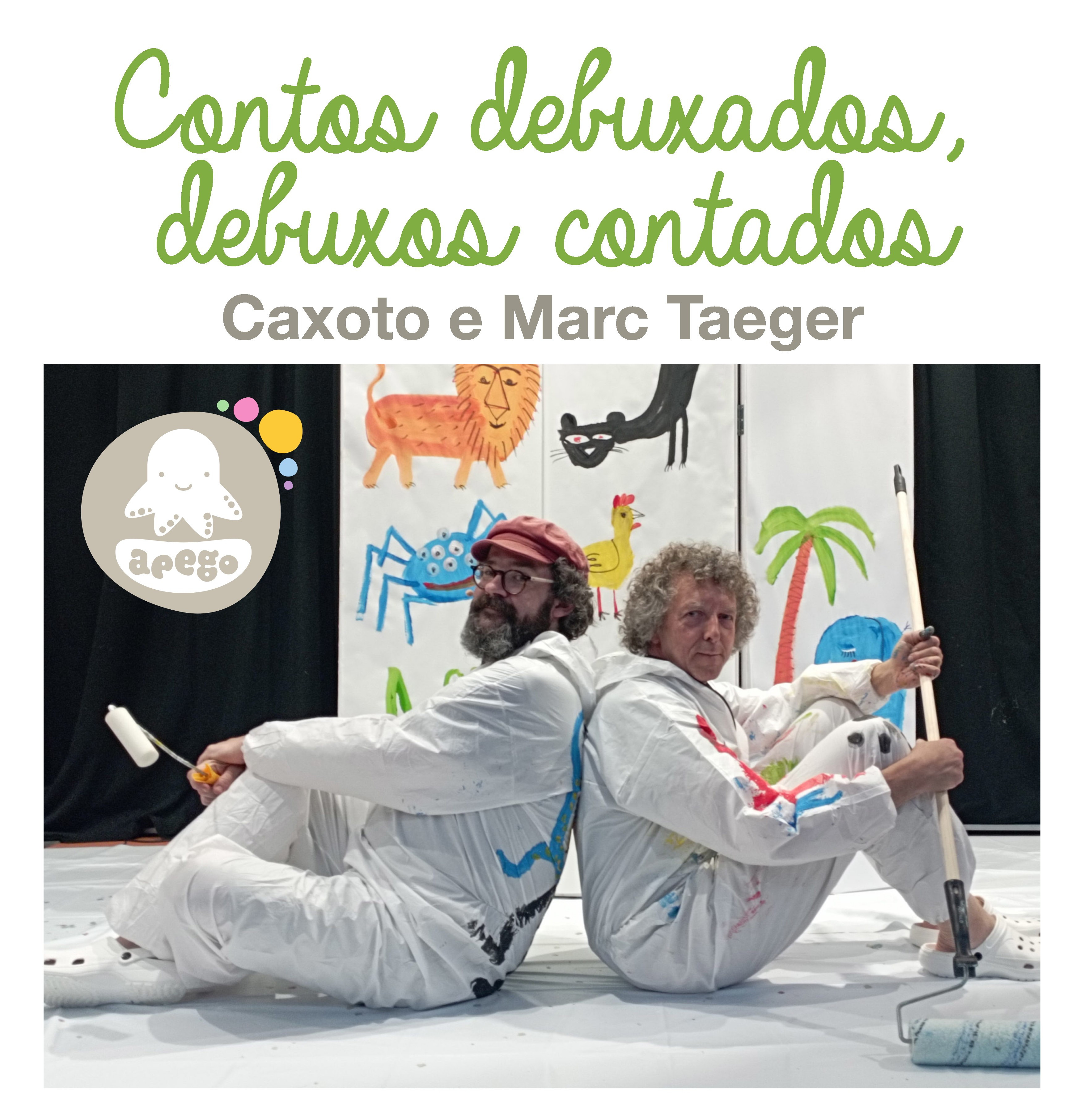 Aberto o prazo de inscrición para a actividade “Contos debuxados, debuxos contados”, de Caxoto e Marc Taeger Aberto o prazo de inscrición para a actividade “Contos debuxados, debuxos contados”, de Caxoto e Marc Taeger
