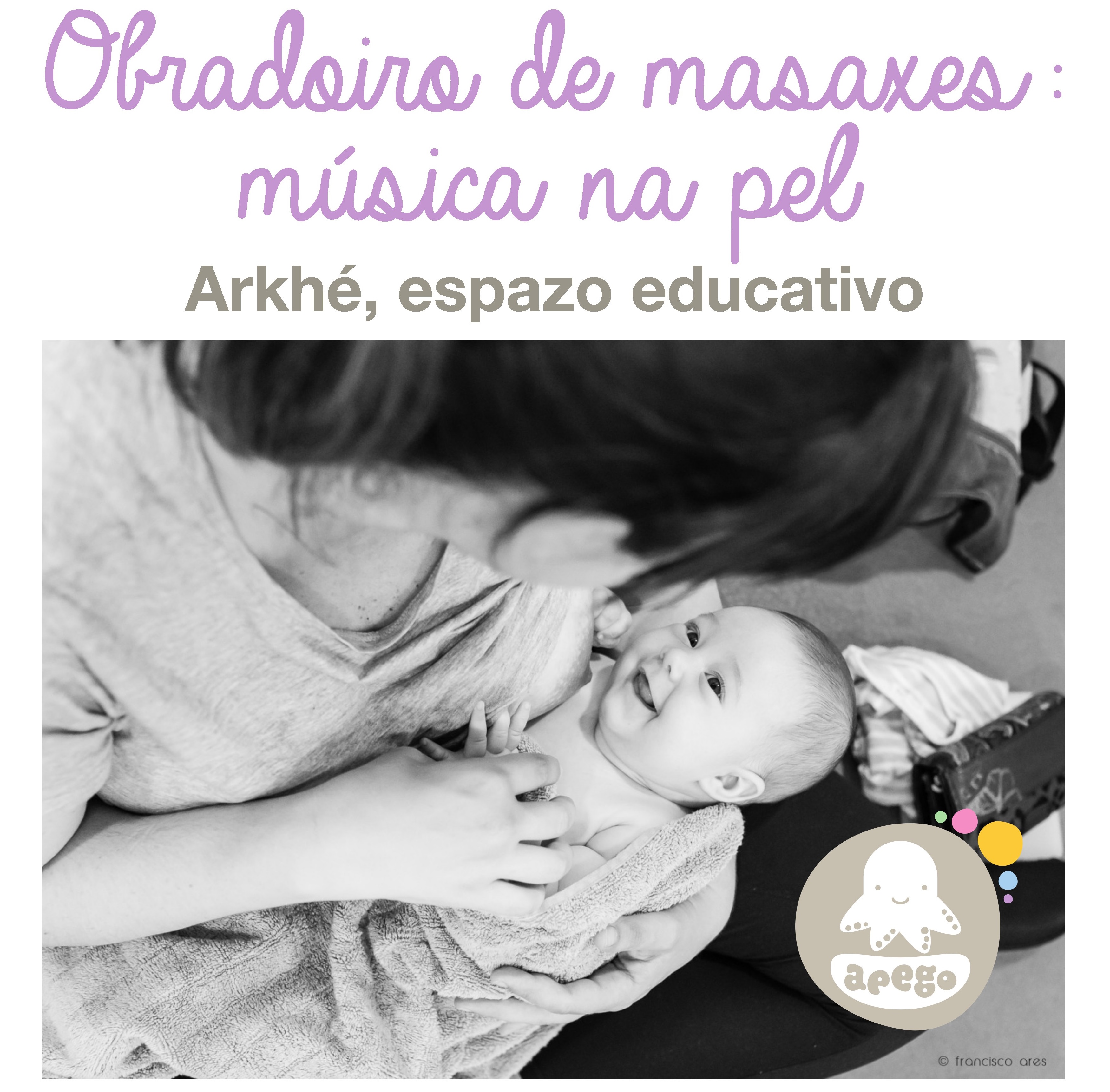 Aberto o prazo de inscrición para o obradoiro de masaxes “Música na pel”, incluído no programa Apego Aberto o prazo de inscrición para o obradoiro de masaxes “Música na pel”, incluído no programa Apego