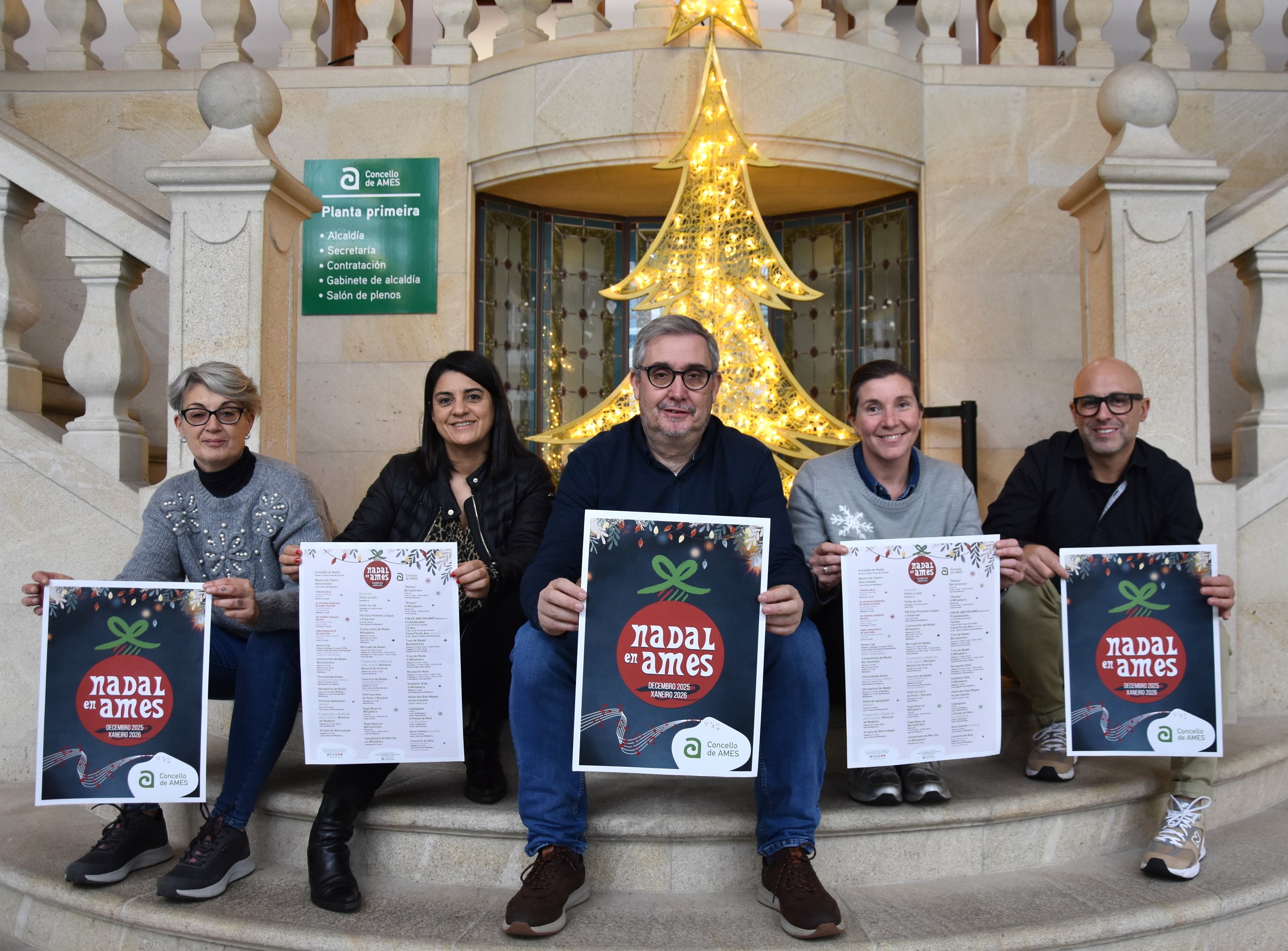 O Concello de Ames presenta o programa de actividades deste Nadal 2025 O Concello de Ames presenta o programa de actividades deste Nadal 2025