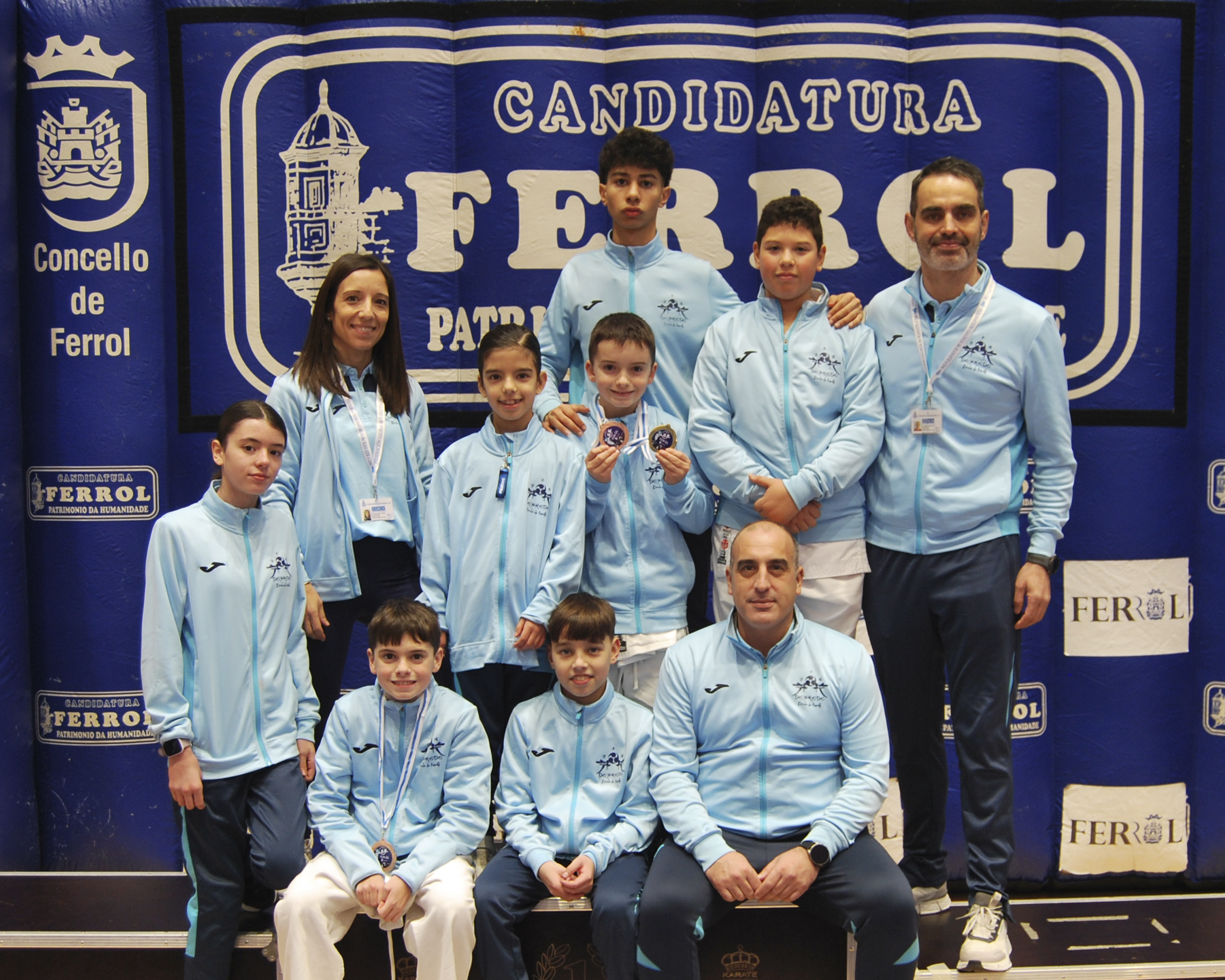 A escola Dokoddo acada 10 medallas na II xornada da Liga Galega de Karate A escola Dokoddo acada 10 medallas na II xornada da Liga Galega de Karate