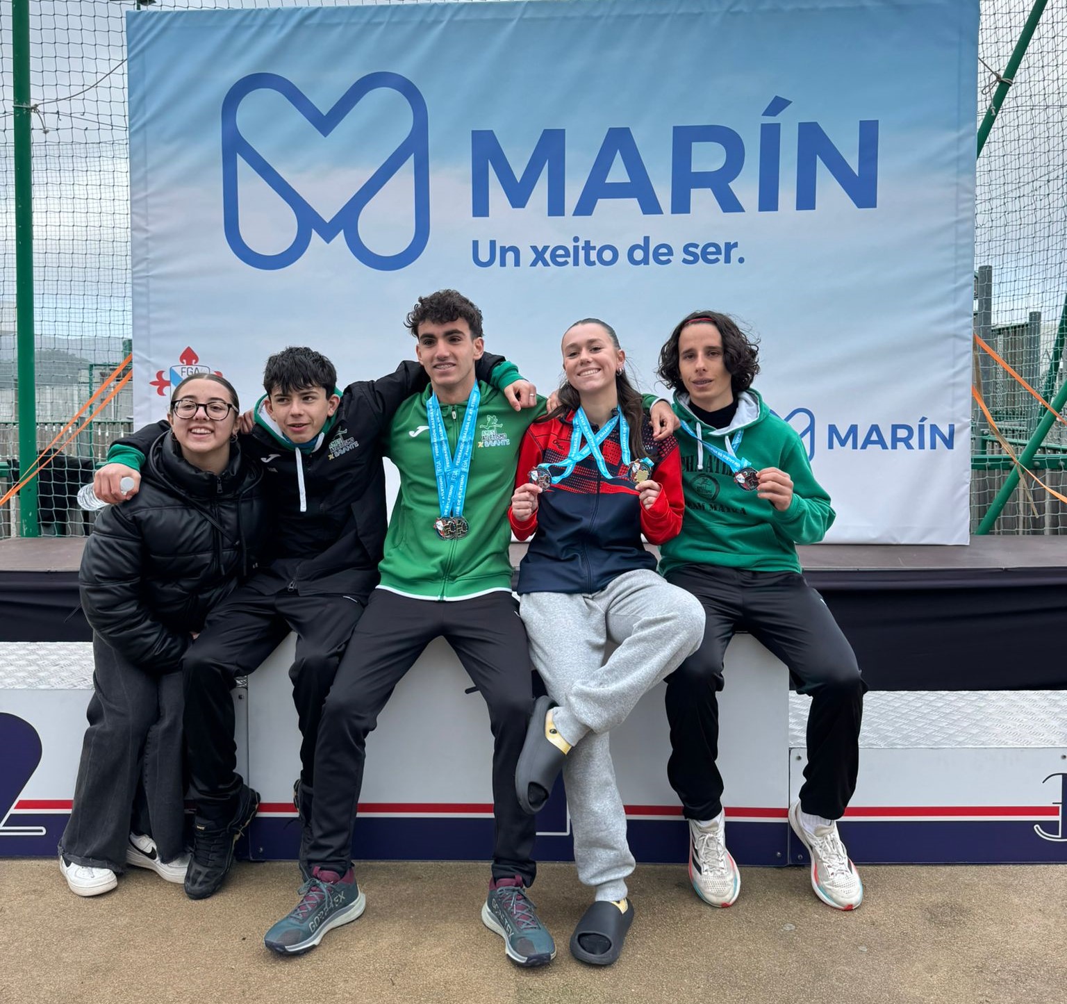 Os atletas do Ames Atletismo Savante logran 5 medallas no campionato galego de marcha en ruta Os atletas do Ames Atletismo Savante logran 5 medallas no campionato galego de marcha en ruta