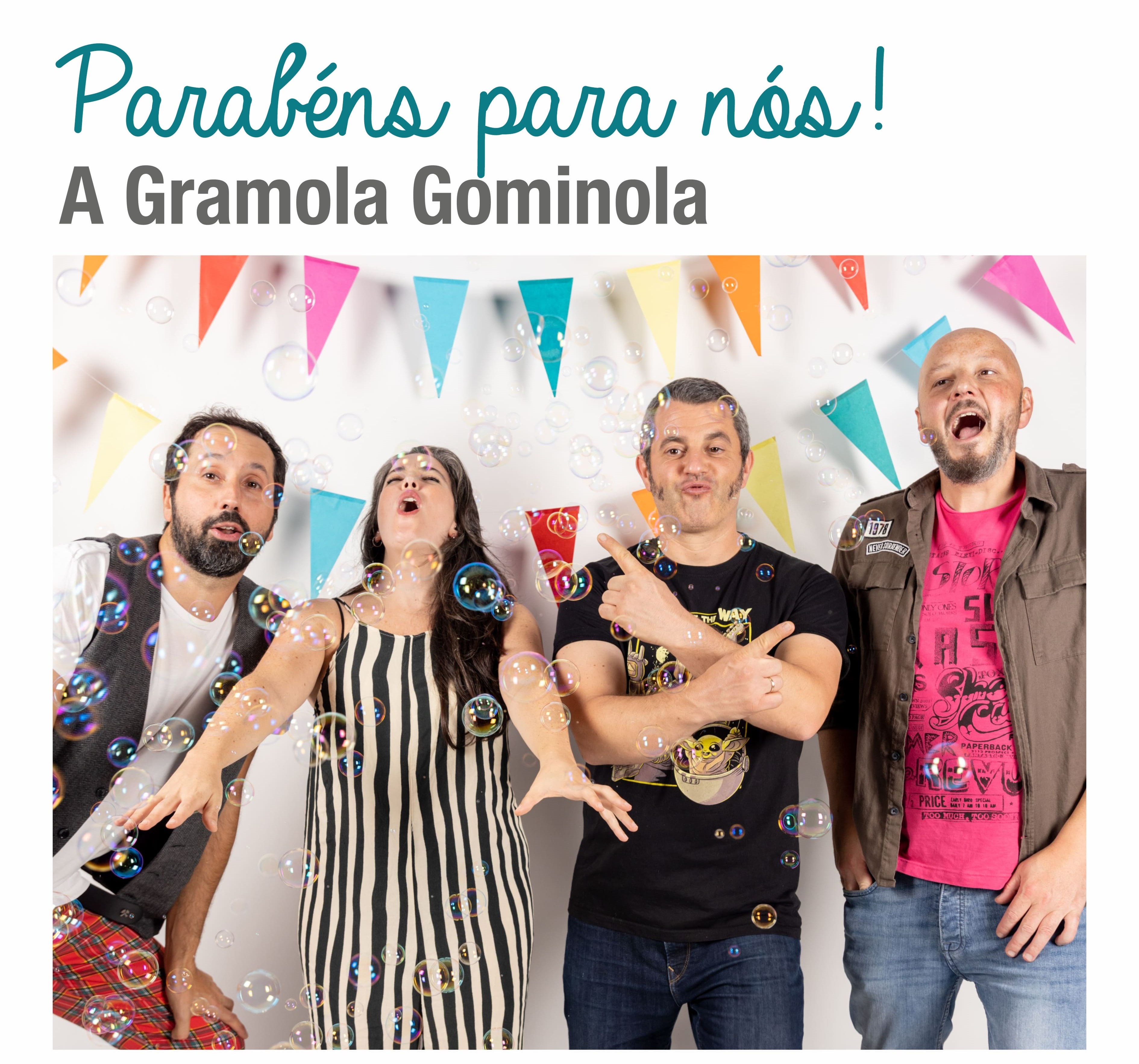 Últimas prazas para asistir ao concerto Parabéns para nós! da Gramola Gominola, a primeira actividade do programa Apego Últimas prazas para asistir ao concerto Parabéns para nós! da Gramola Gominola, a primeira actividade do programa Apego