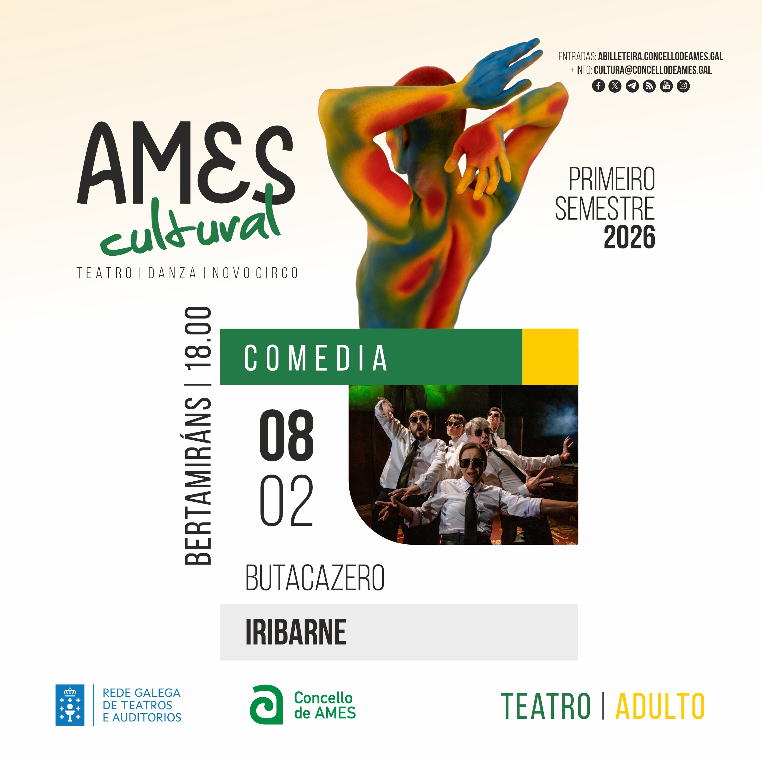 Iribarne: Xira despedida chega a Bertamiráns enmarcada no Ames Cultural Iribarne: Xira despedida chega a Bertamiráns enmarcada no Ames Cultural