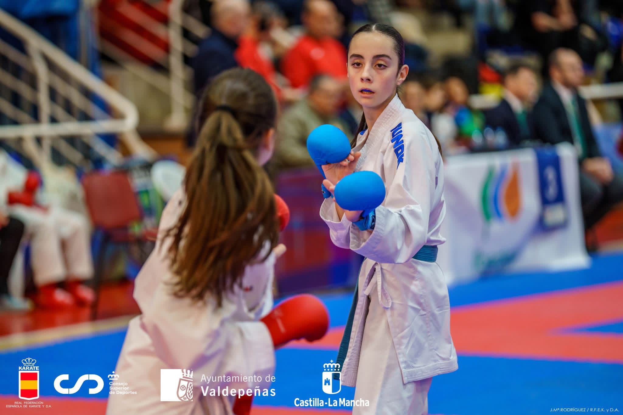 A amesá, Olivia Parga, participou na primeira fase da liga nacional cadete de karate en Valdepeñas A amesá, Olivia Parga, participou na primeira fase da liga nacional cadete de karate en Valdepeñas