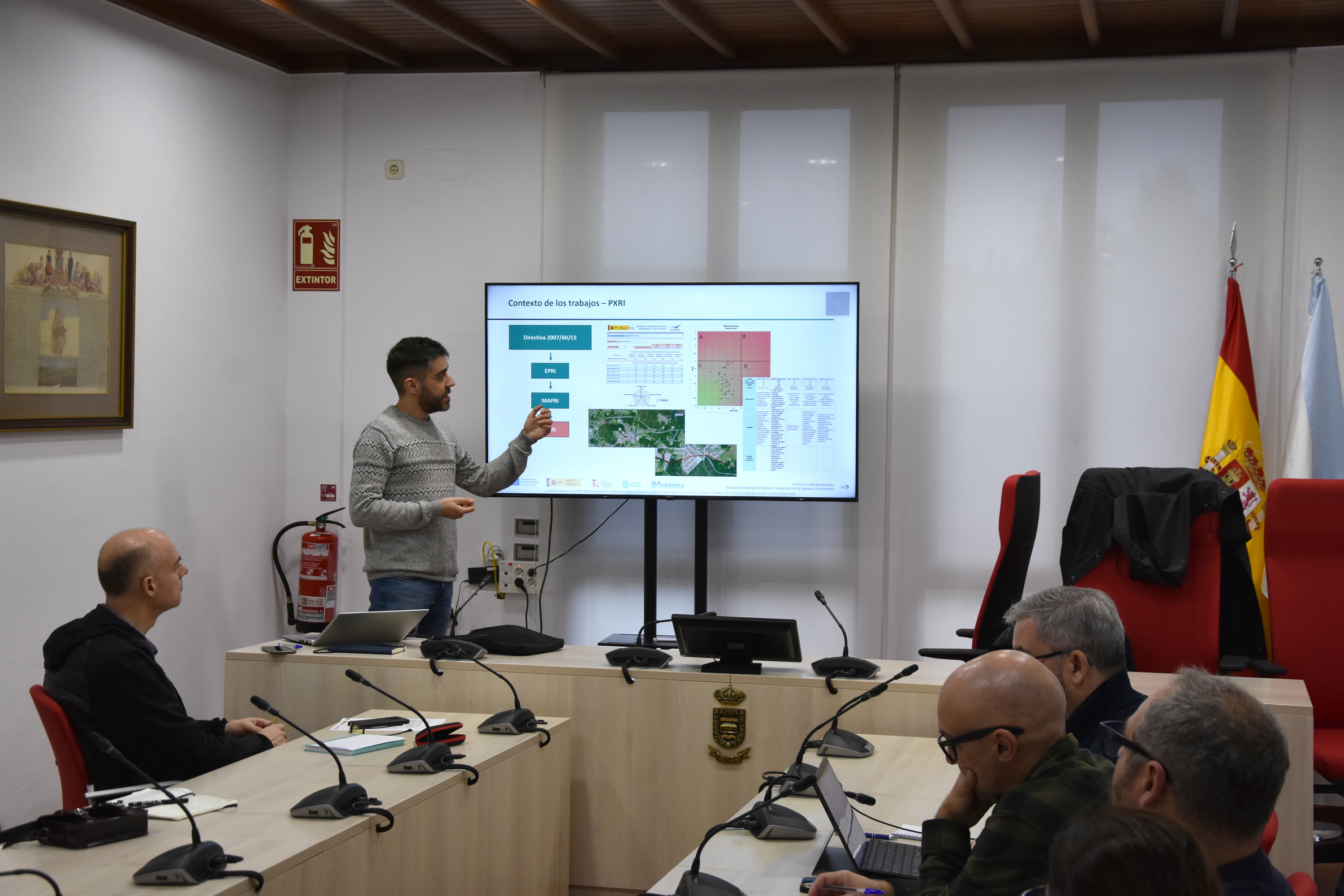 Preséntase o estudo de inundacións e plan municipal de protección civil enmarcados no Ames dixital Water Preséntase o estudo de inundacións e plan municipal de protección civil enmarcados no Ames dixital Water